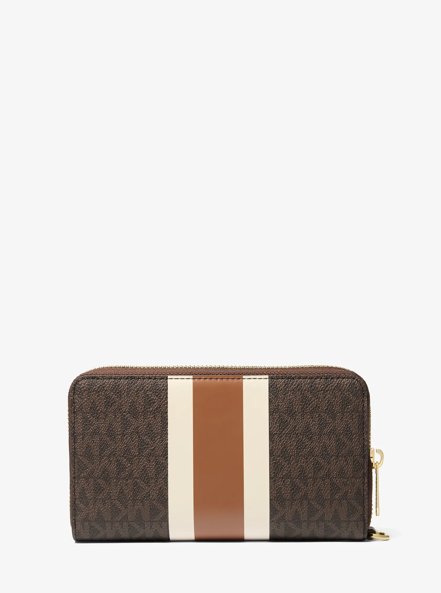Кошельки Michael Kors Jet Set Travel Large Striped Signature Logo Smartphone Wallet — фото 3