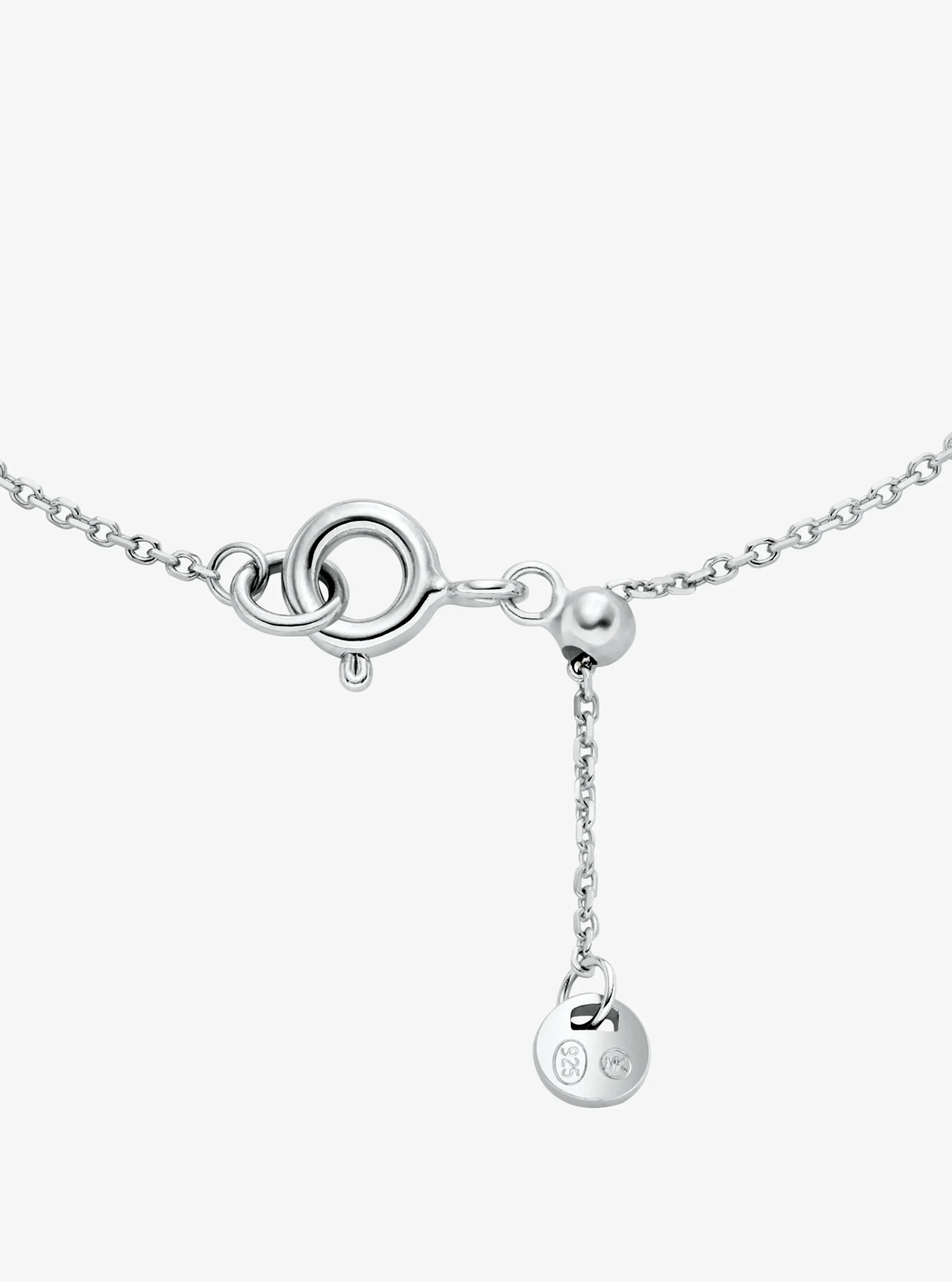 Женский браслет Michael Kors Precious Metal-Plated Sterling Silver Pavé, цвет: Серебряный — фото 2