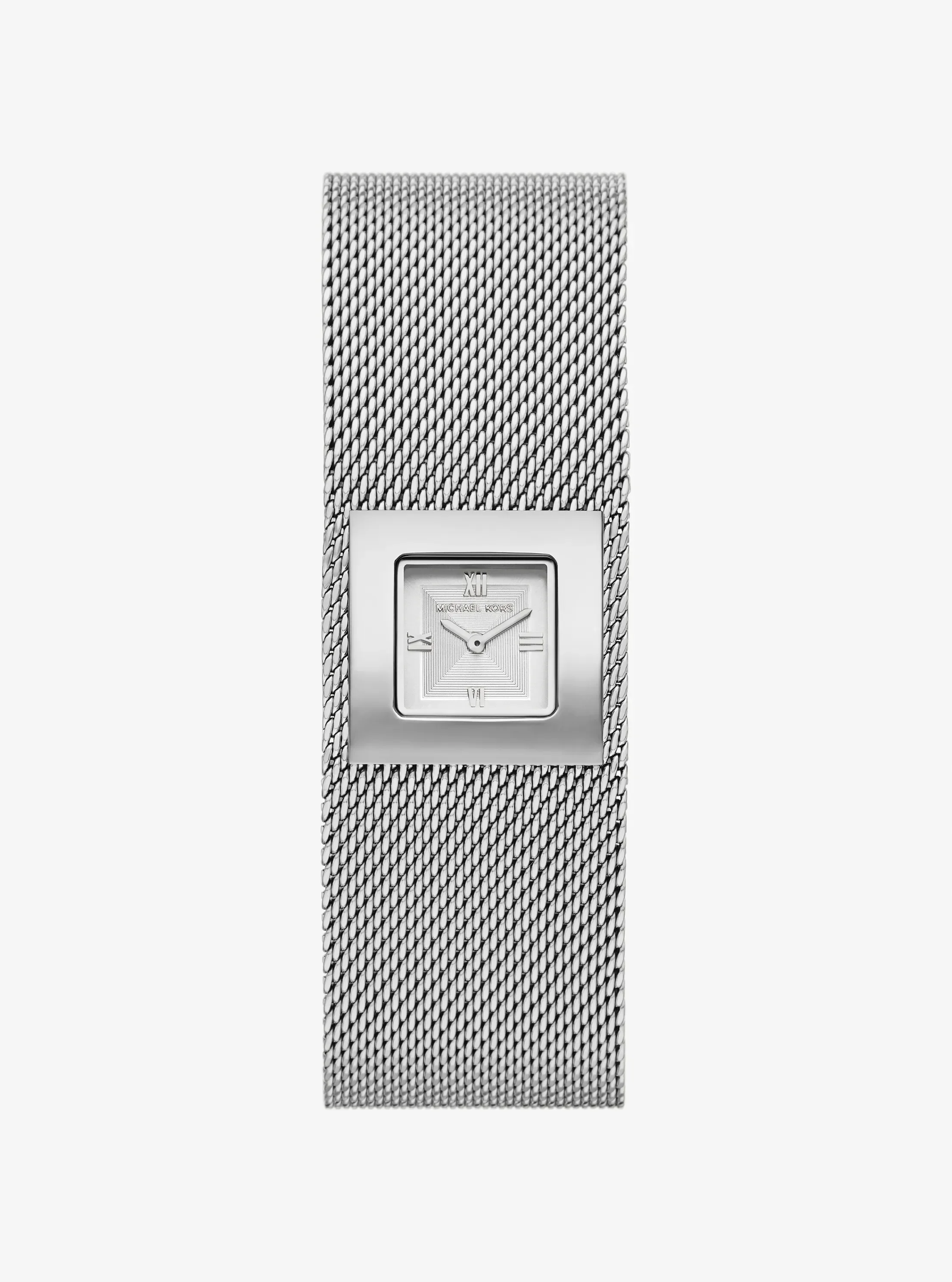 Женские часы Michael Kors Georgie Petite Silver-Tone Mesh Watch