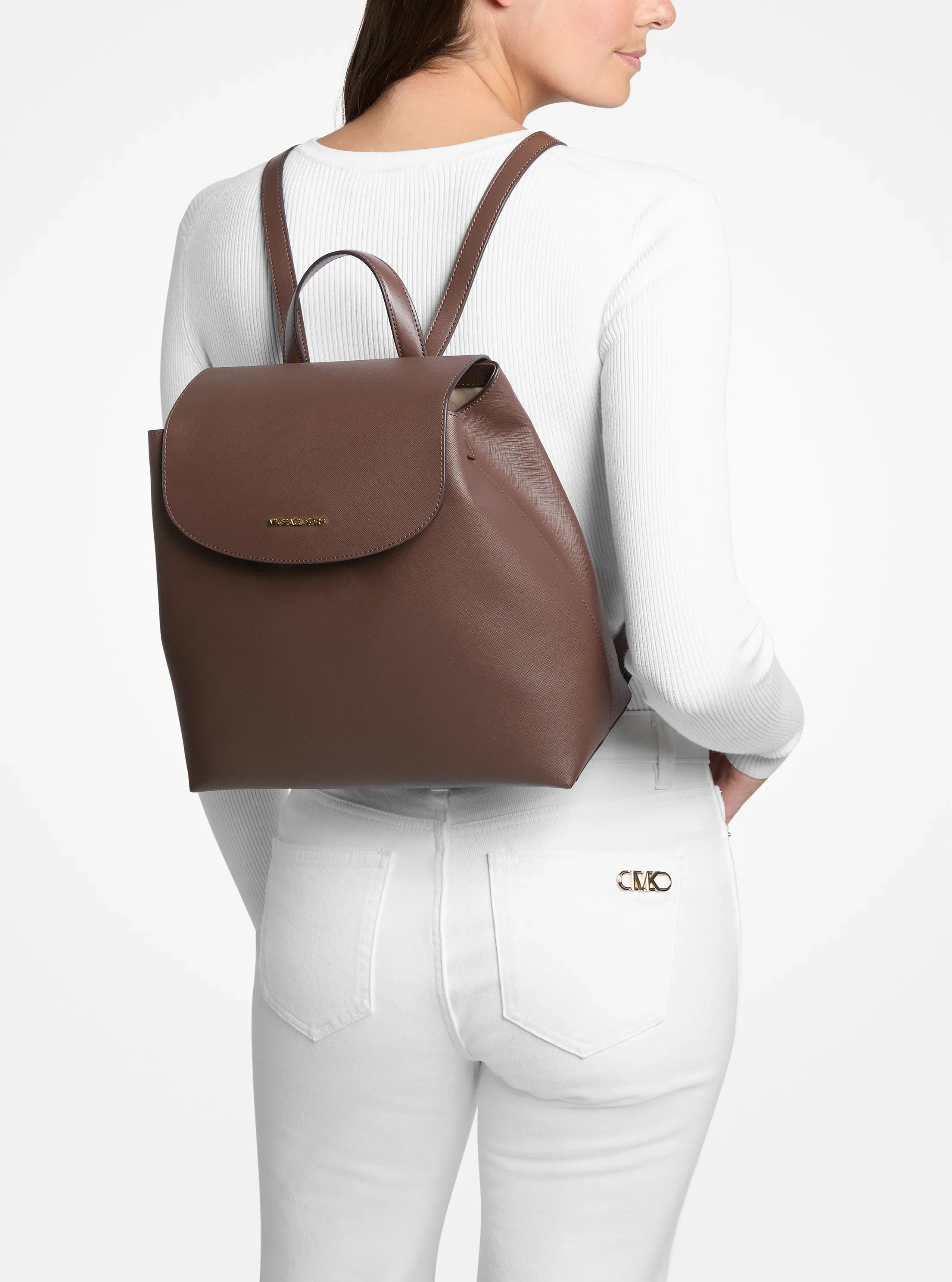 Рюкзак Michael Kors Maya Medium, цвет: Nutmeg — фото 4