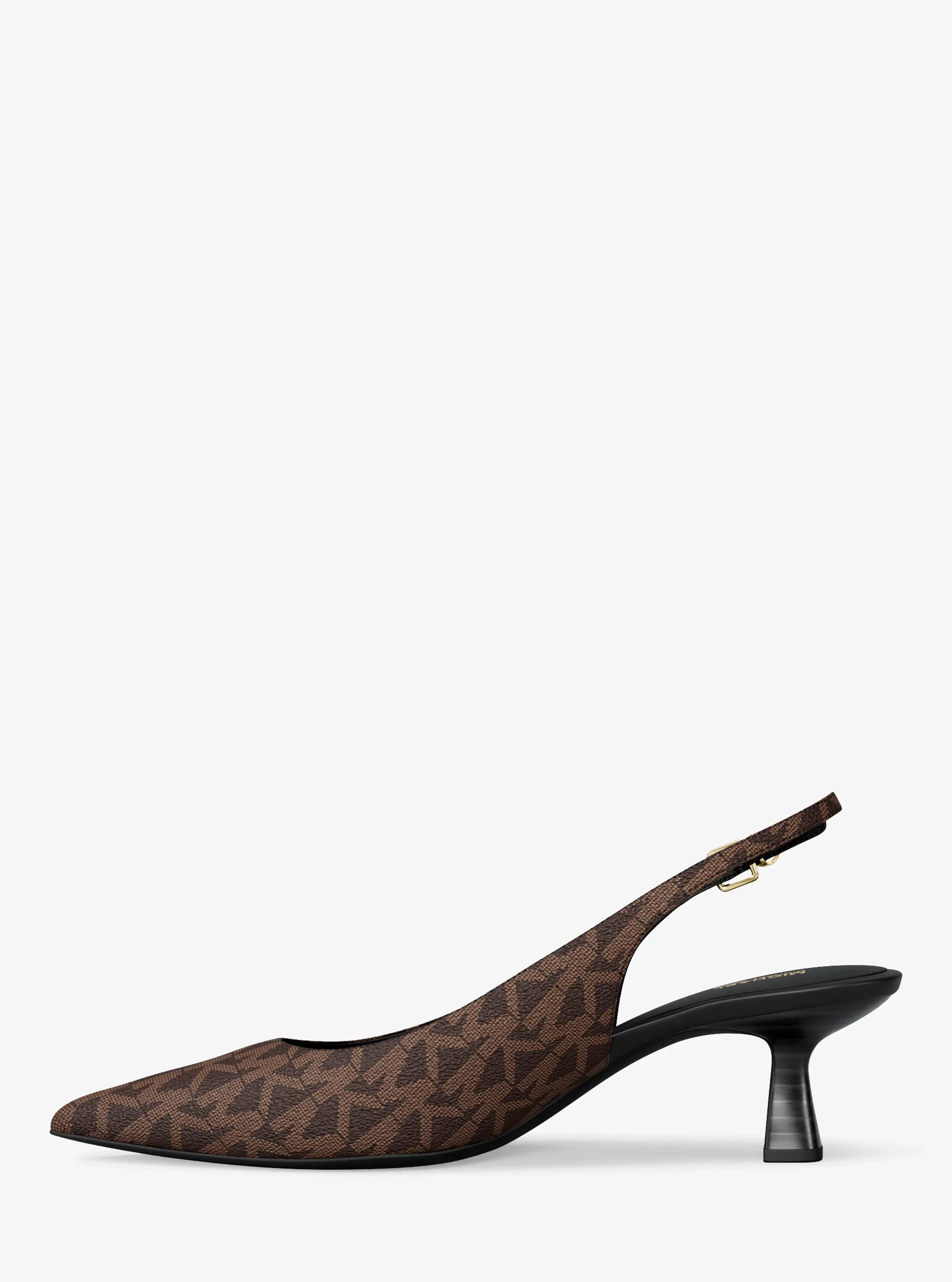 Туфли Michael Kors Amali Signature Logo Pump, цвет: Коричневый — фото 3