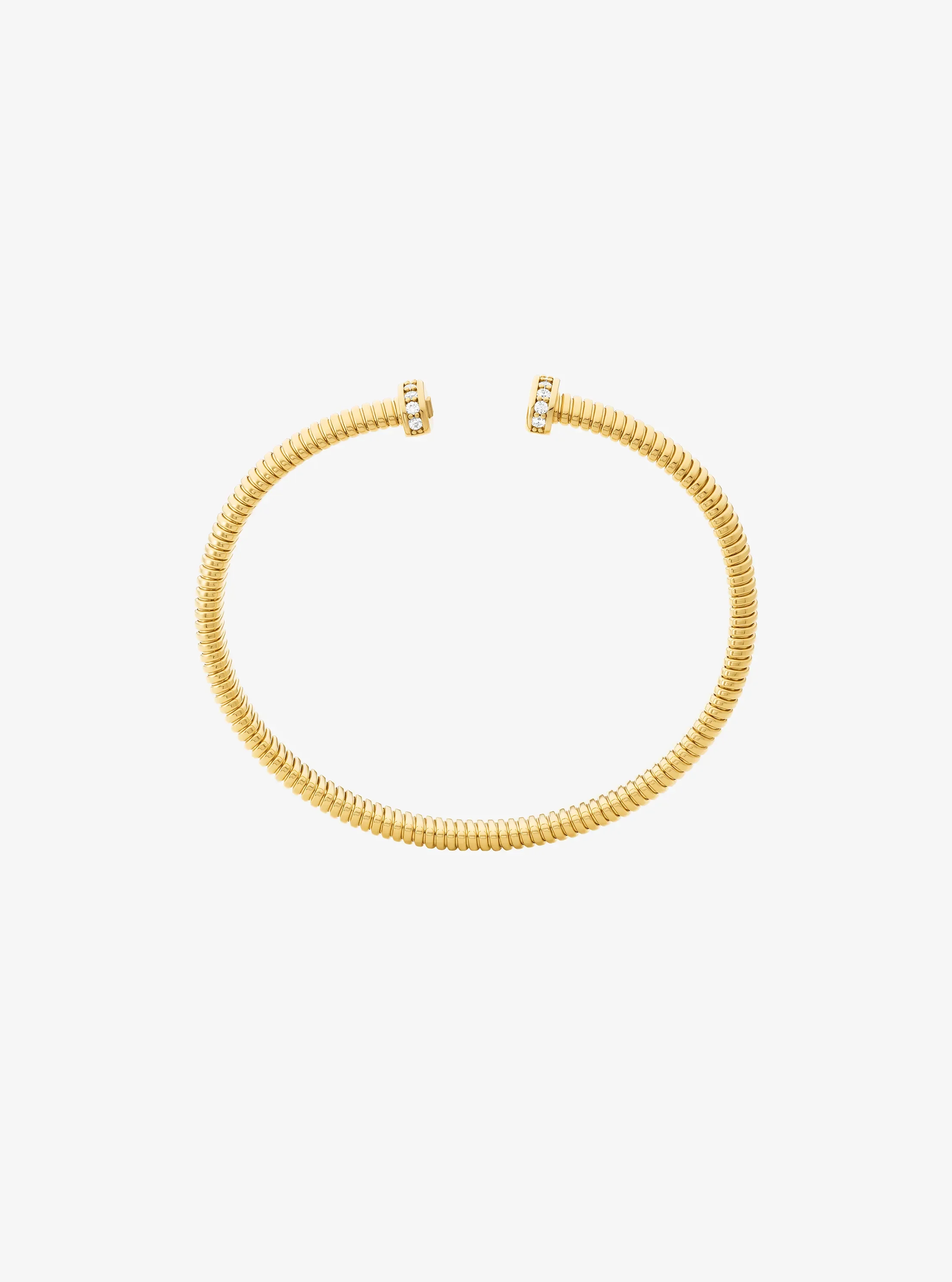 Женский браслет Michael Kors Ribbon Flex Pavé, цвет: Золотой — фото 2