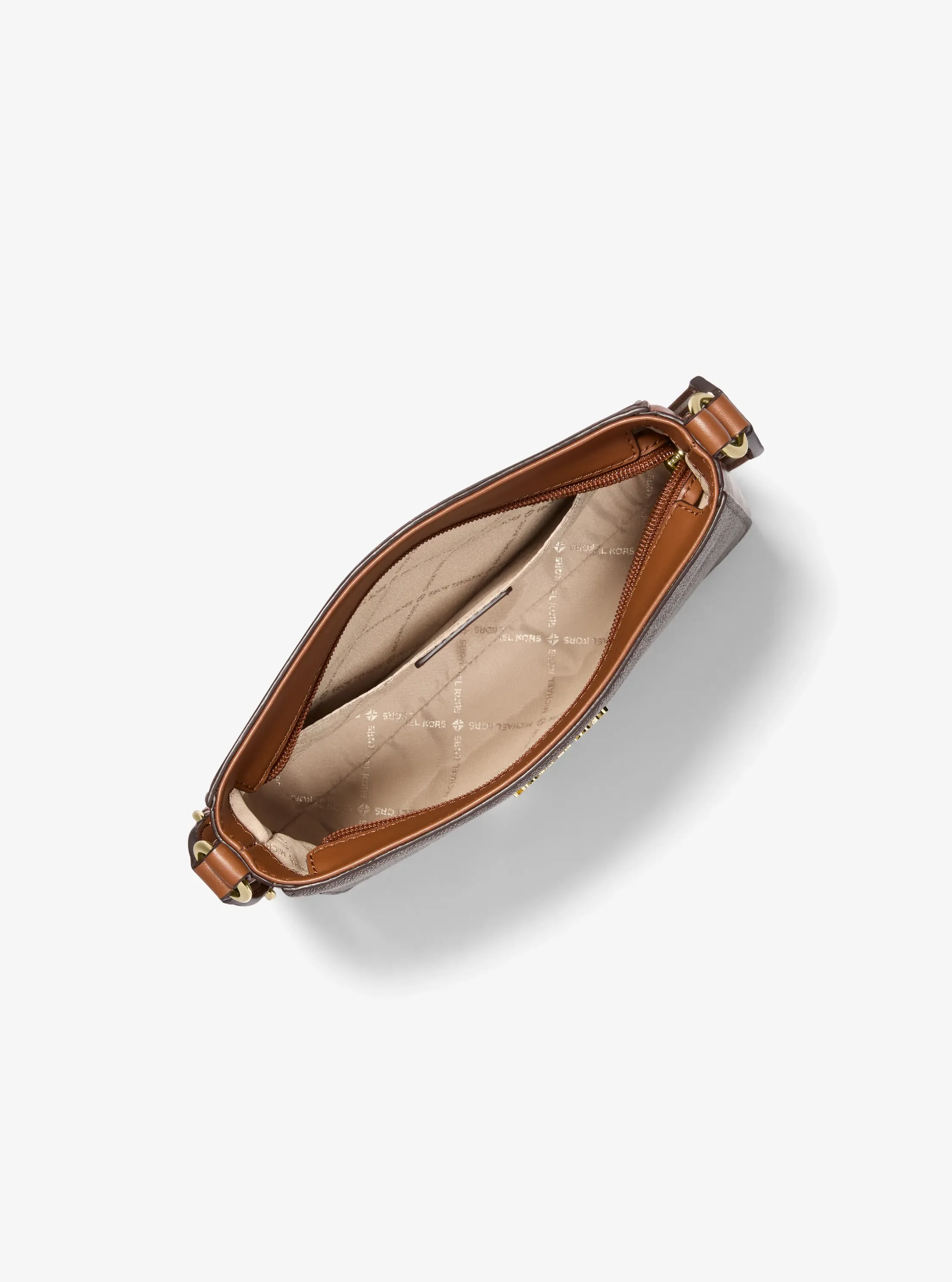 Сумки Michael Kors Jet Set Travel Small Signature Logo Messenger — фото 2
