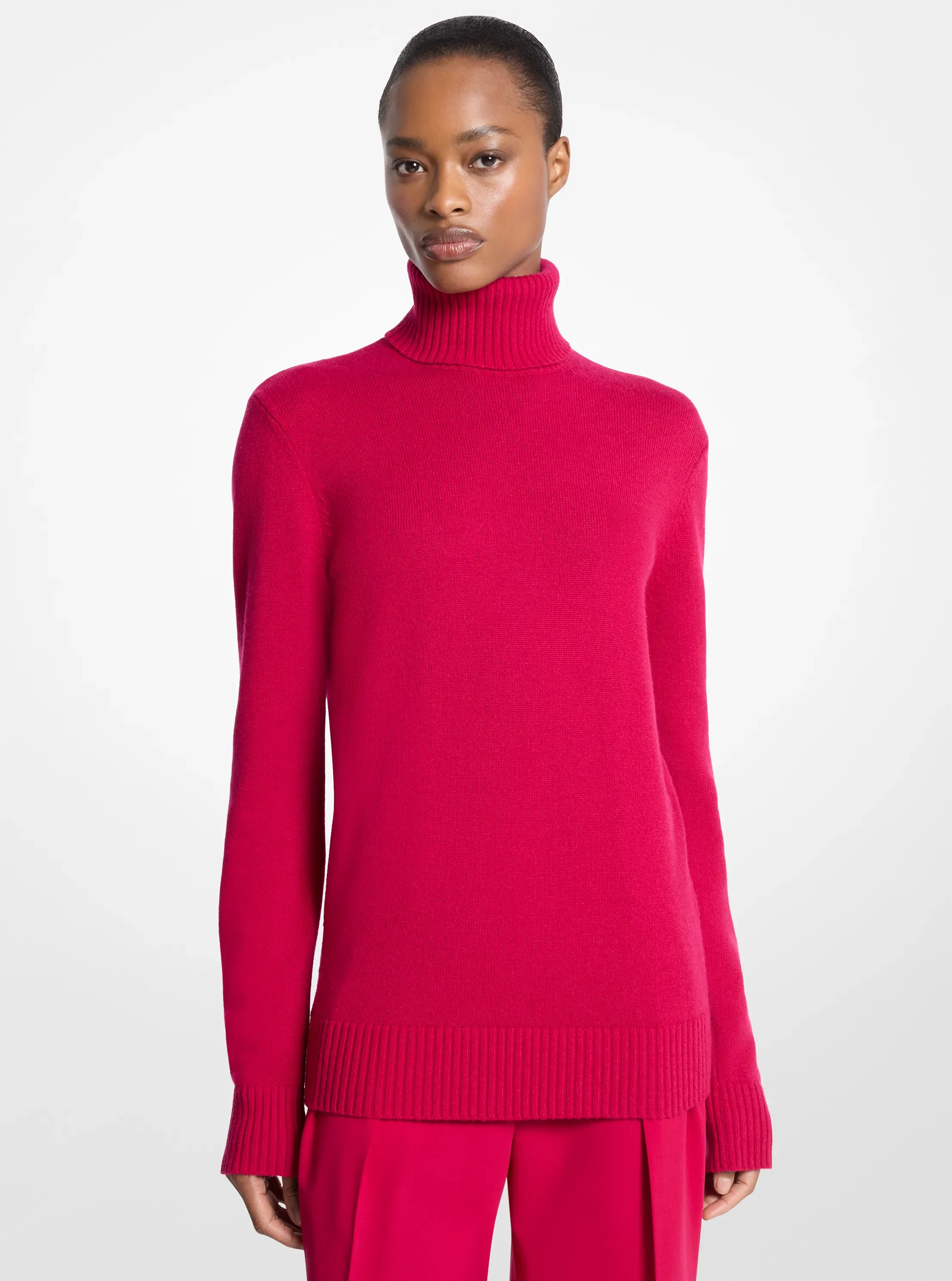 Женские свитеры Michael Kors Joan Cashmere Turtleneck Sweater