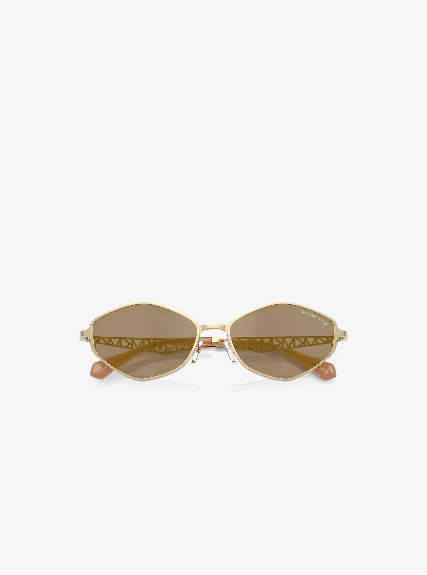 Женские солнцезащитные очки Michael Kors Gold Coast Sunglasses — фото 5