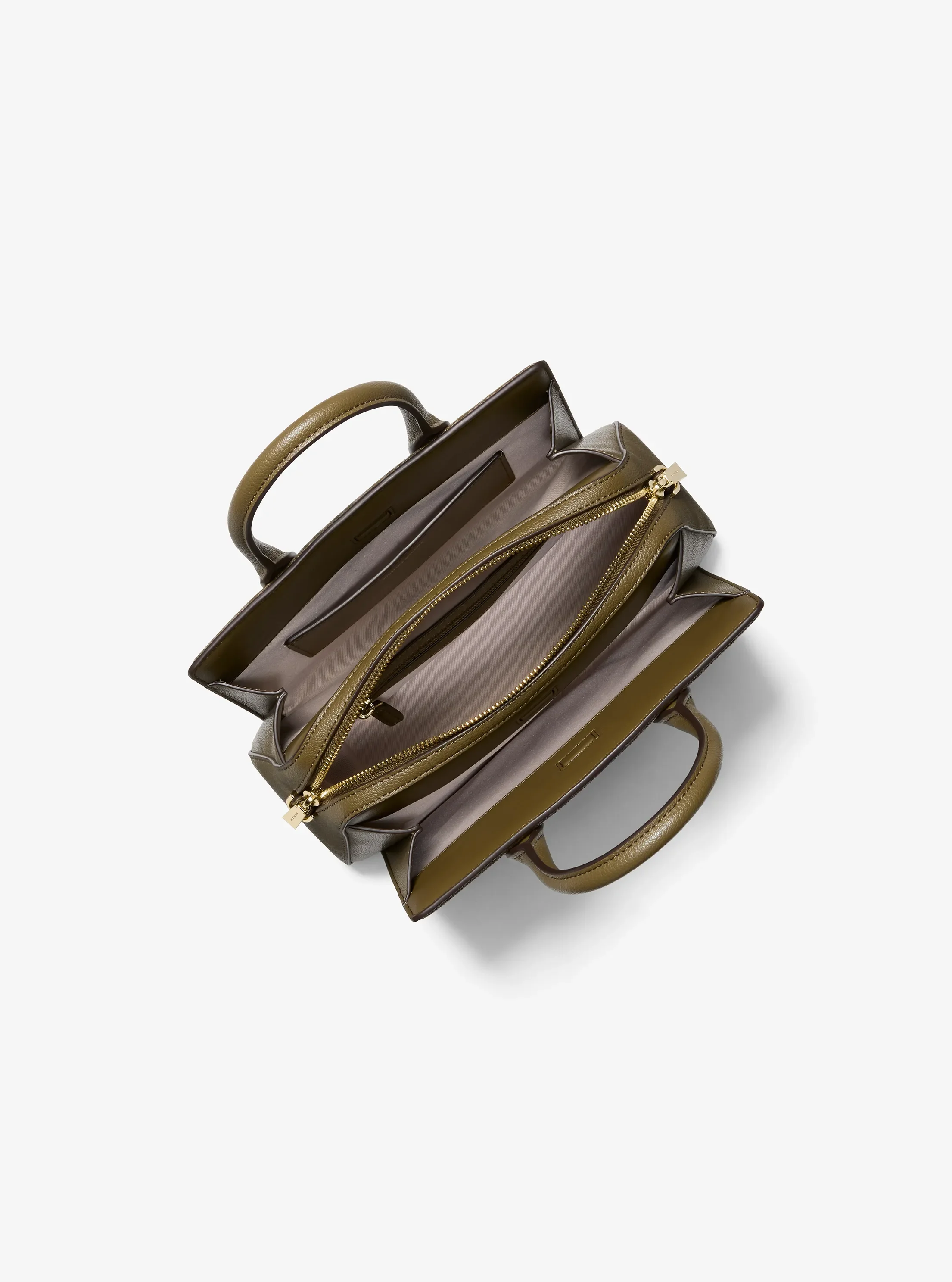 Сумки Michael Kors Laila Small Signature Logo Satchel — фото 2