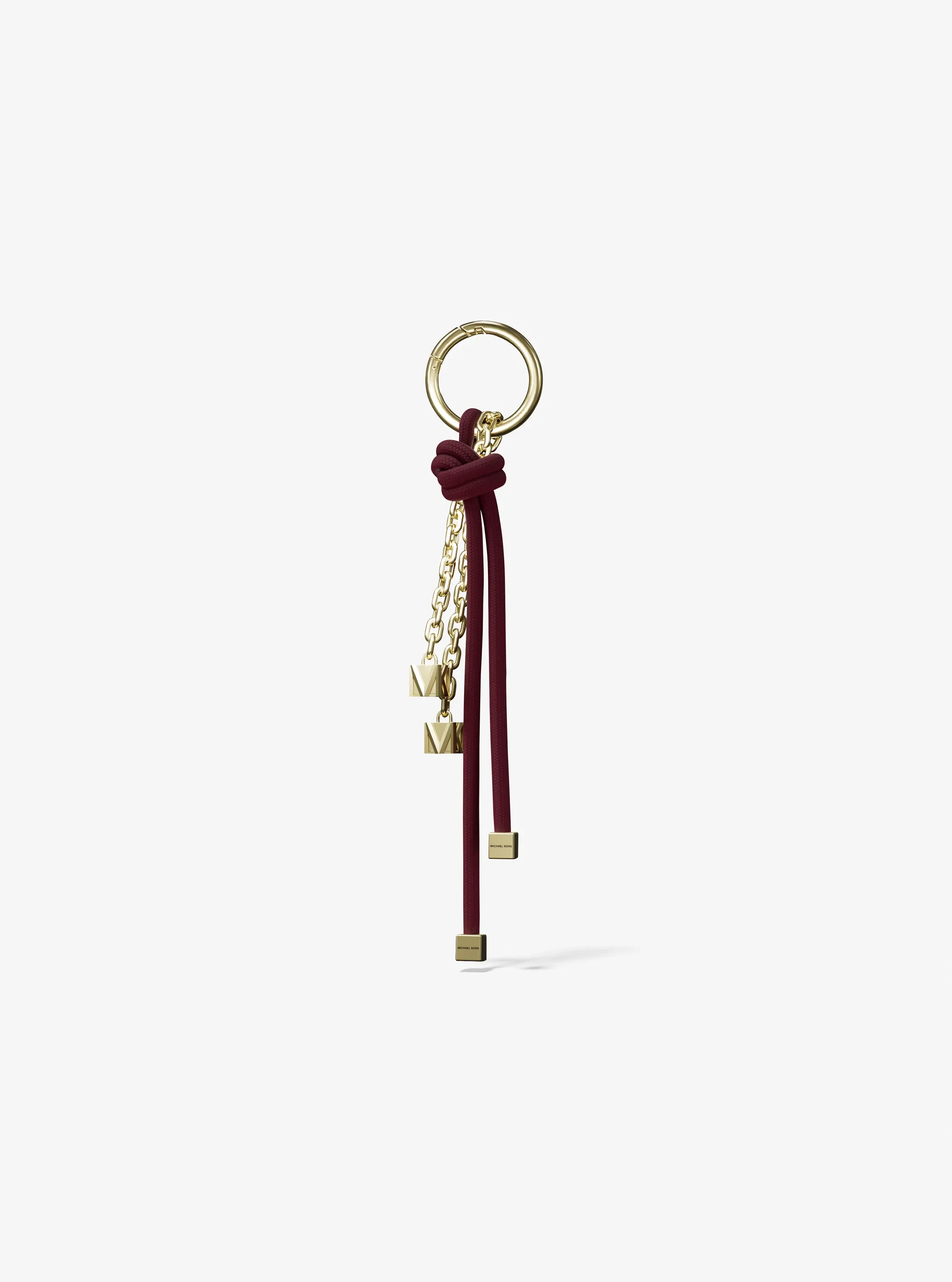 Брелоки Michael Kors Gold-Tone and Cord Bag Charm