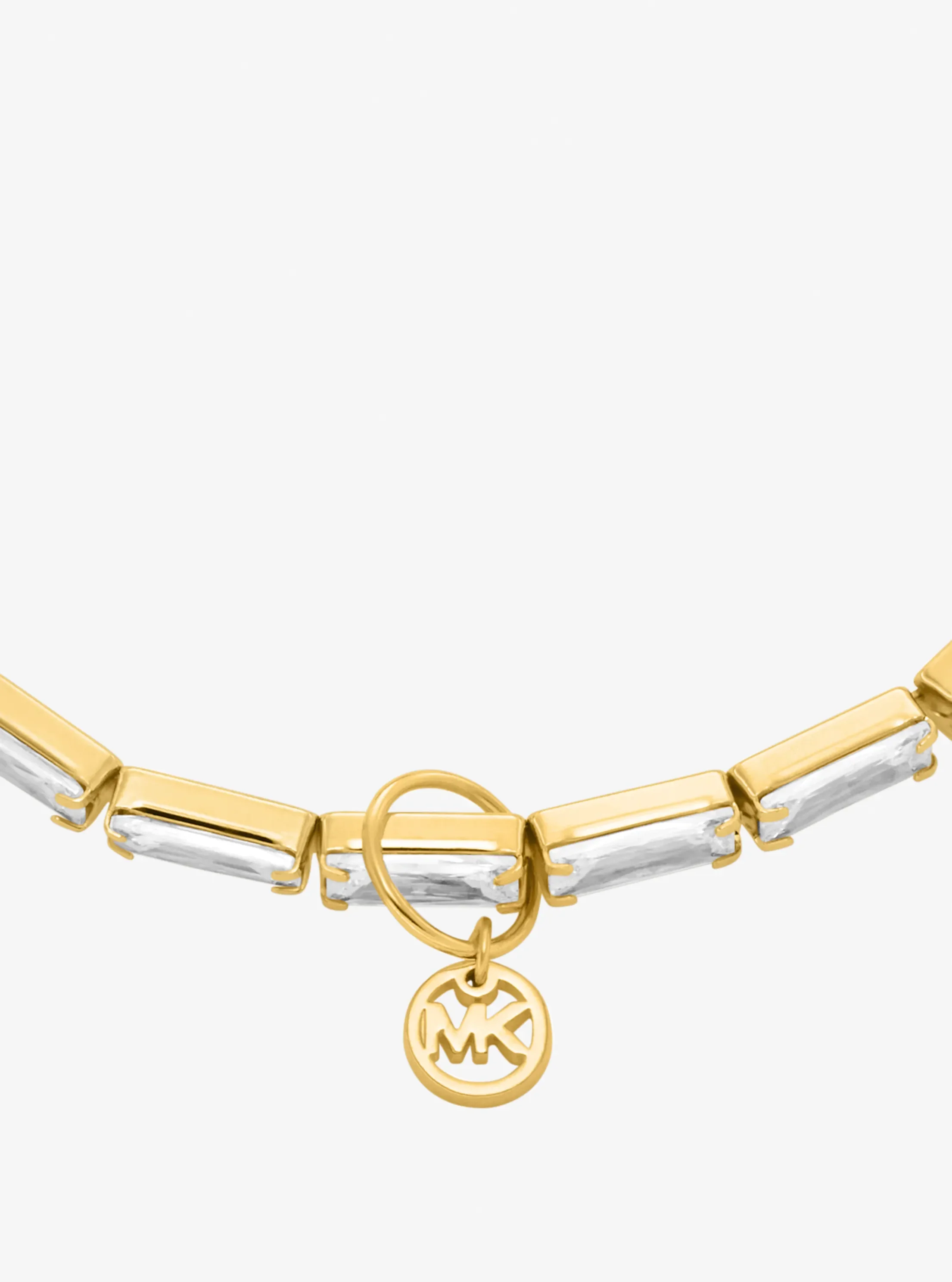 Женский браслет Michael Kors Cubic Zirconia Tennis, цвет: Золотой — фото 2