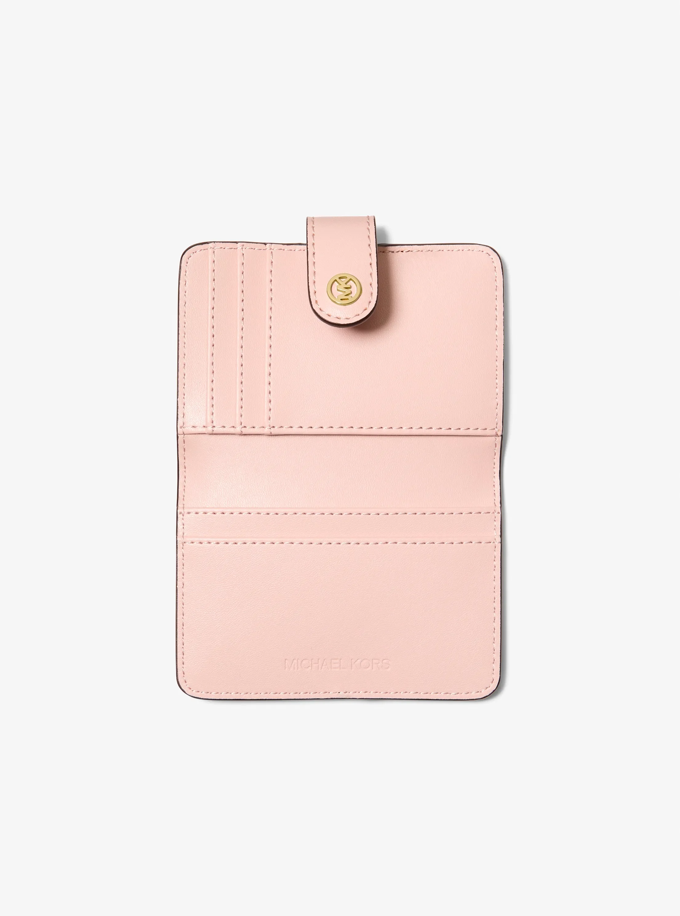 Кошельки Michael Kors Jet Set Travel Small Signature Logo Billfold Wallet — фото 2
