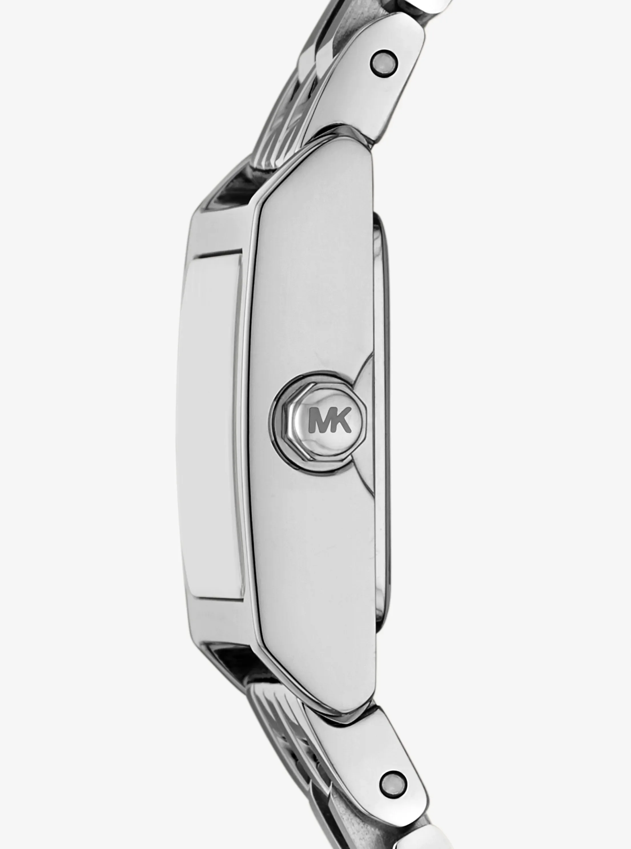 Женские часы Michael Kors Micro Georgie Silver-Tone Watch, цвет: Серебряный — фото 2