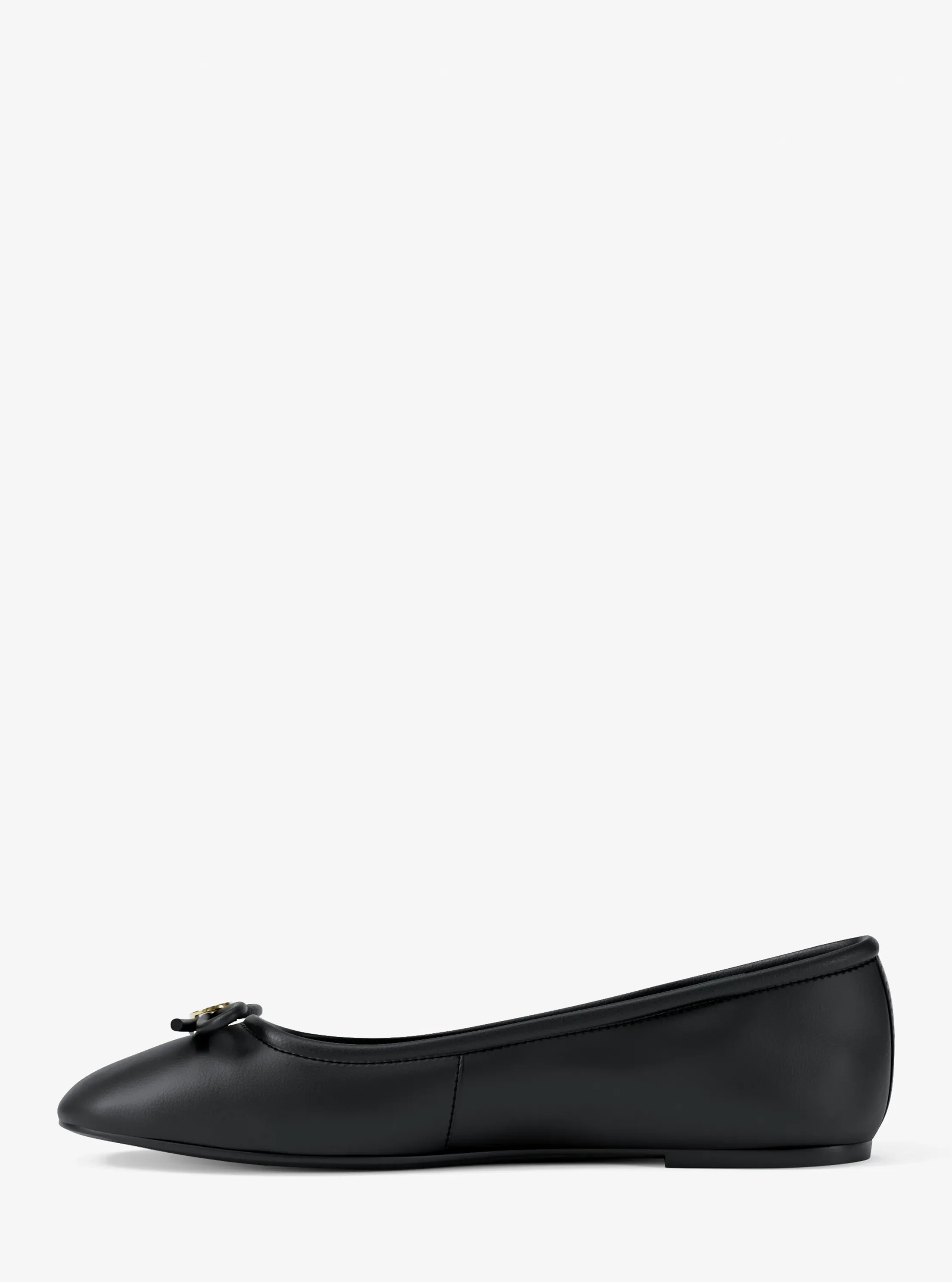 Балетки Michael Kors Savannah Ballet Flat, цвет: Чёрный — фото 3