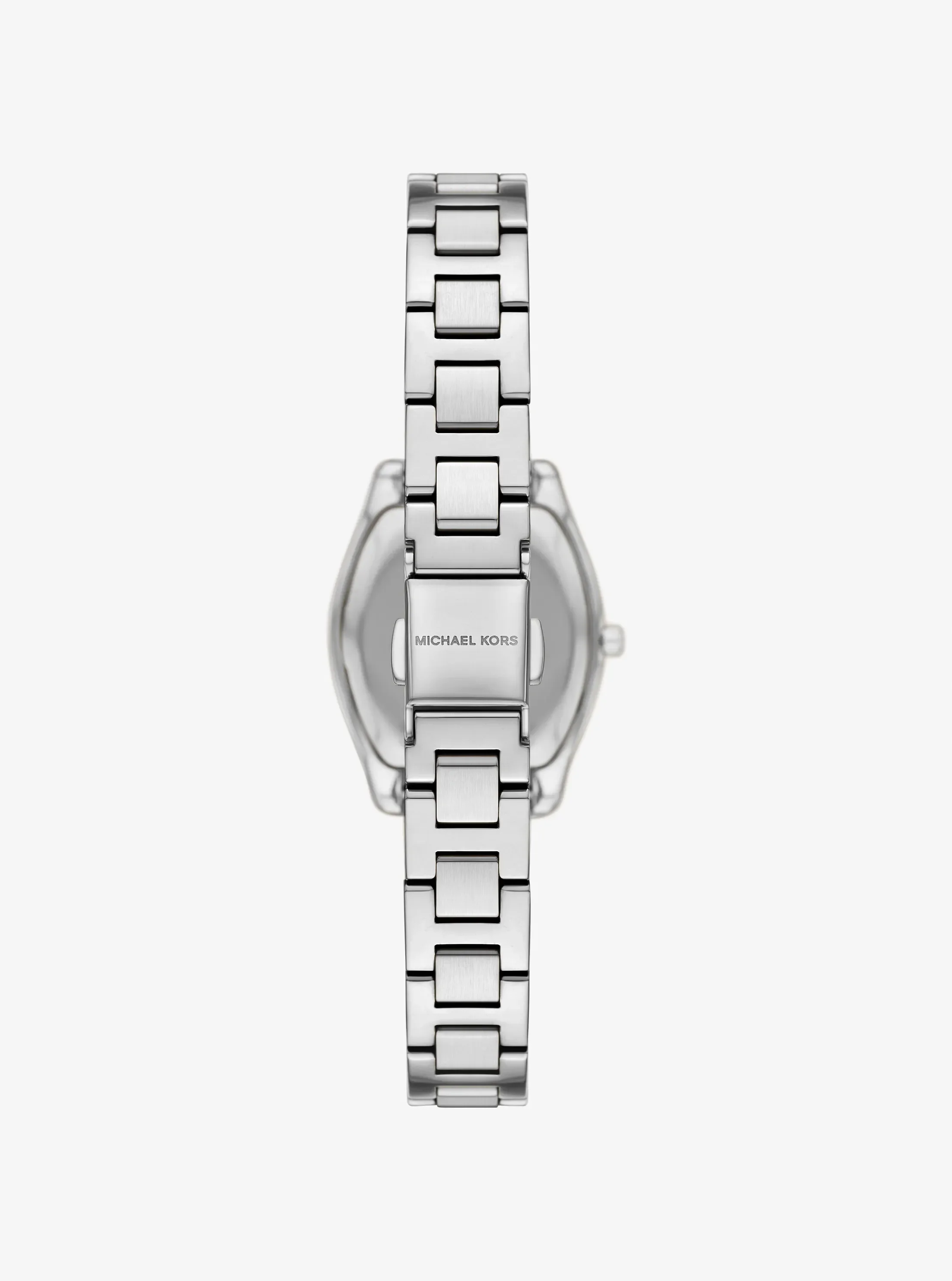 Женские часы Michael Kors Petite Chelsea Pavé Silver-Tone Watch, цвет: Серебряный — фото 3