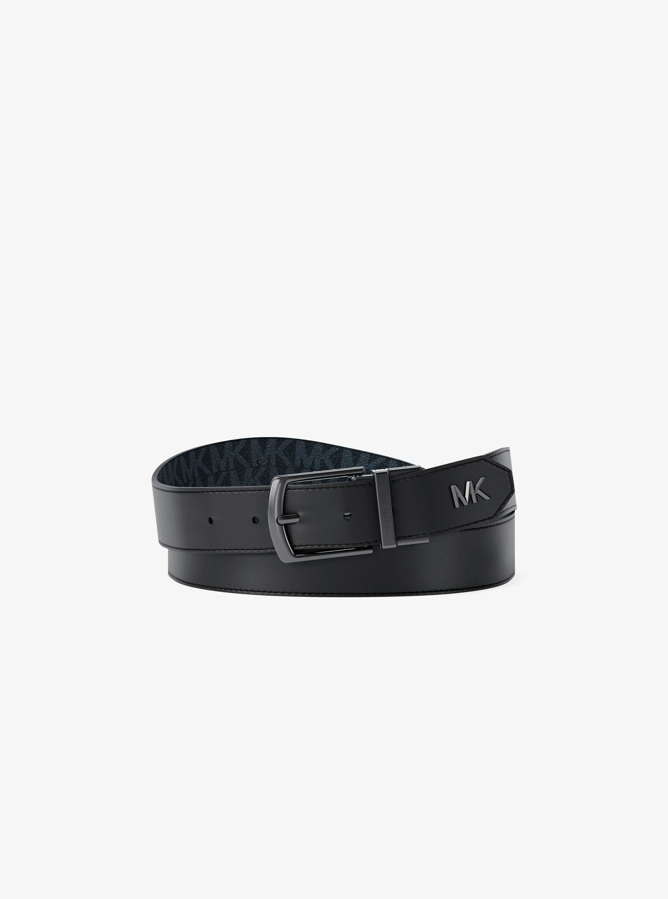 Ремень Michael Kors Reversible Belt, цвет: Admrl/Plblue — фото 4