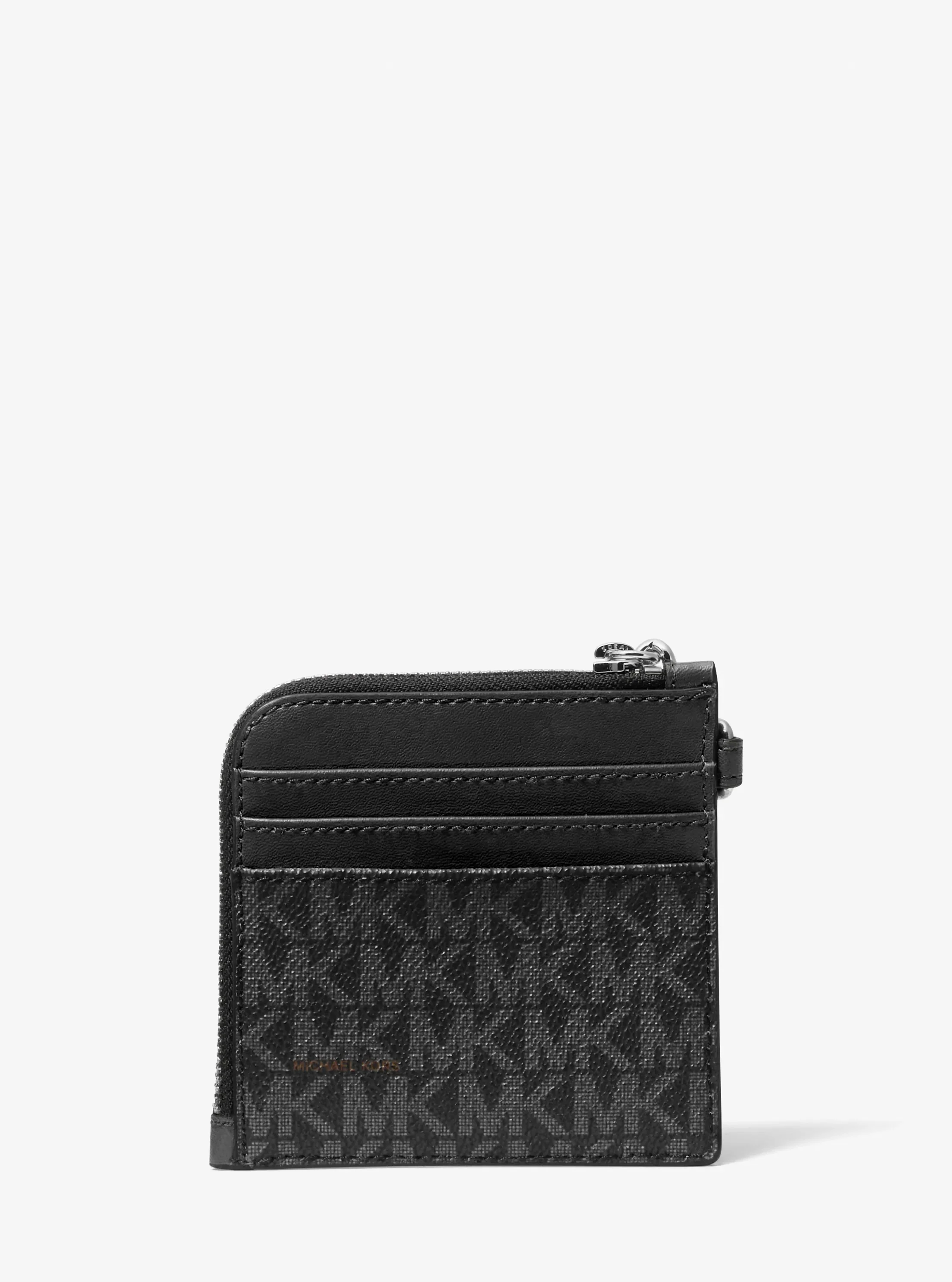 Кошельки Michael Kors Jet Set Travel Medium Signature Logo Chain Wallet — фото 3