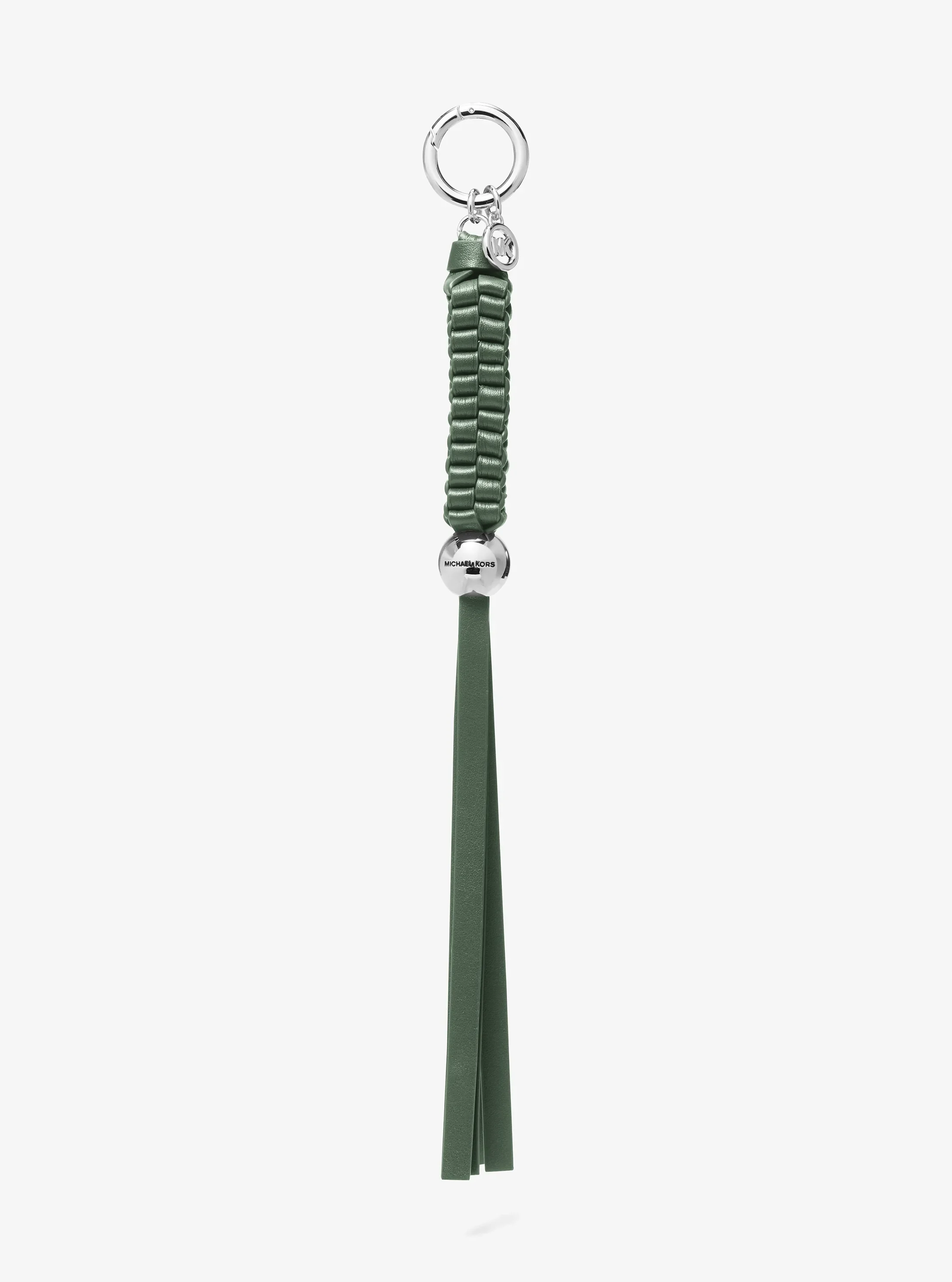 Женский брелок Michael Kors Woven Bag Charm, цвет: Мох