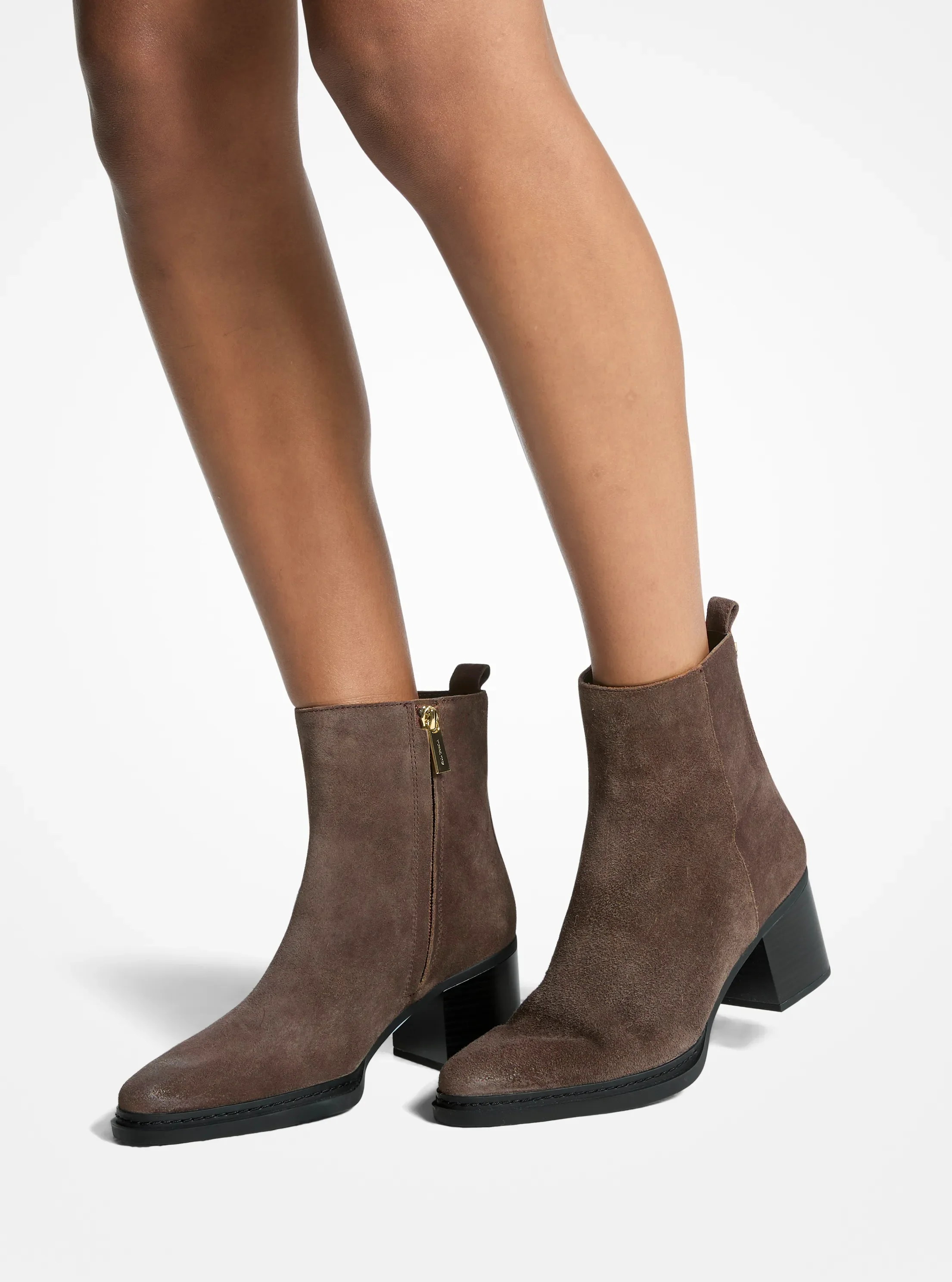 Женские ботинки Michael Kors Lex Suede Boot — фото 5