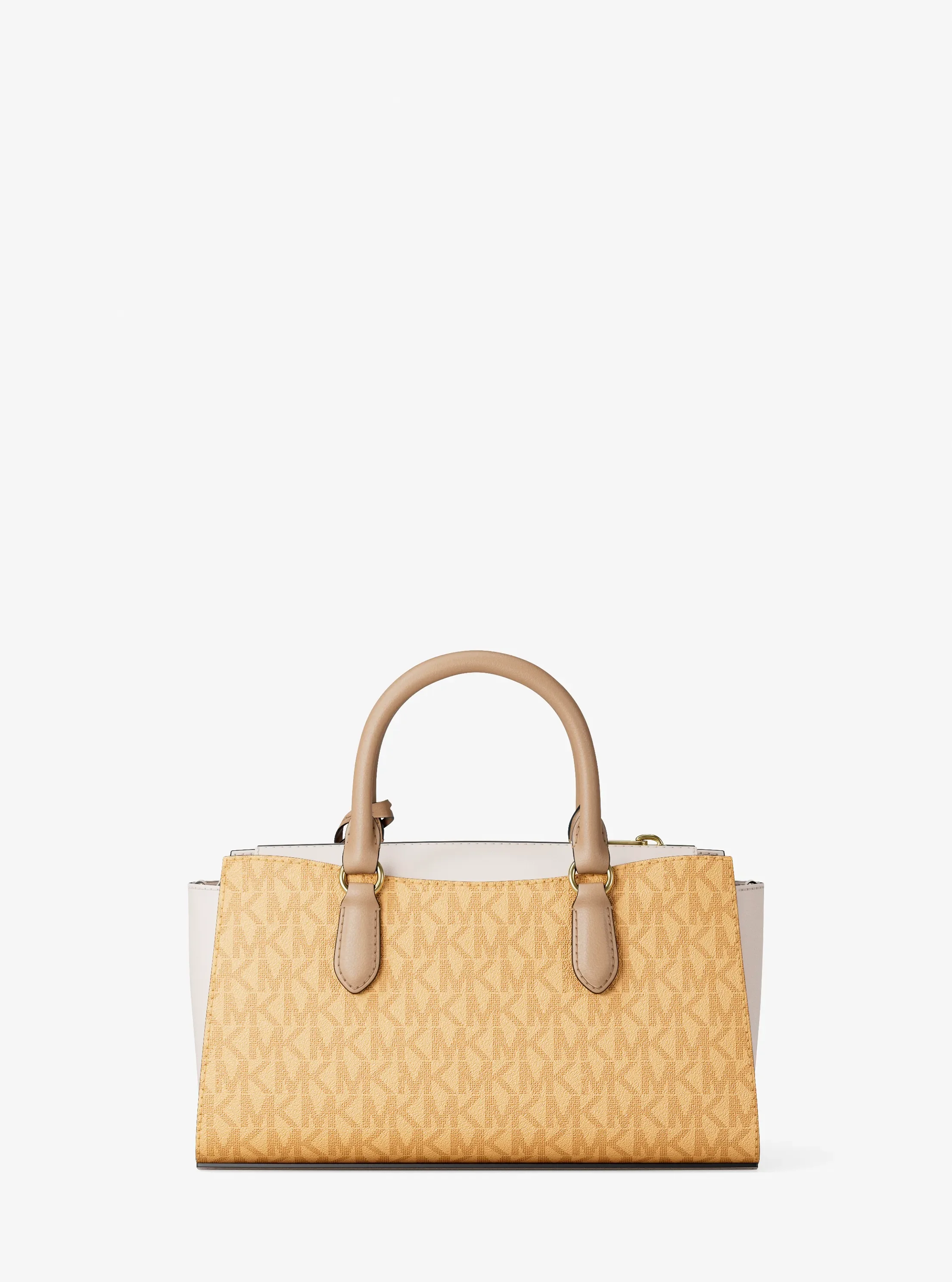 Сумки Michael Kors Arden Small Color-Block Signature Logo Messenger — фото 5