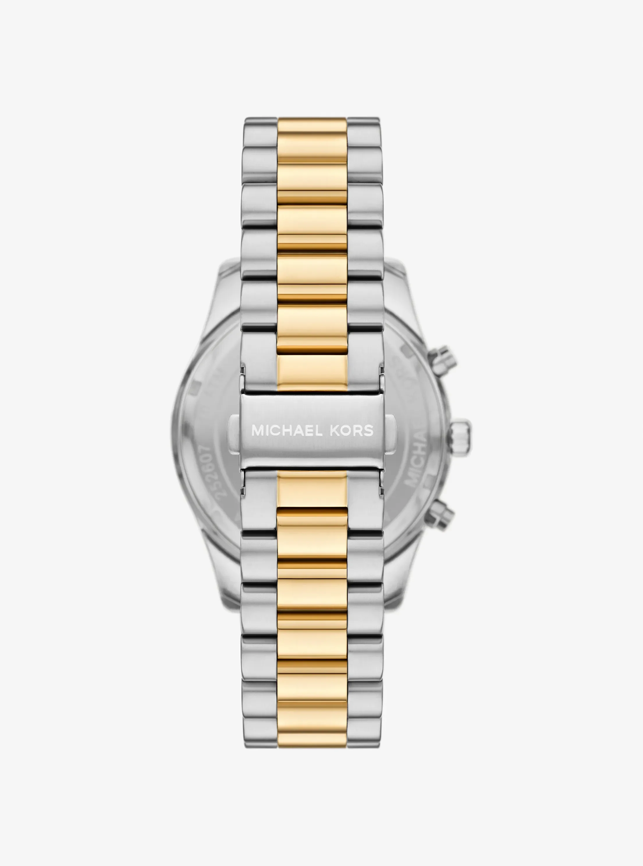 Женские часы Michael Kors Oversized Lexington Two-Tone Watch, цвет: Двухцветный — фото 3