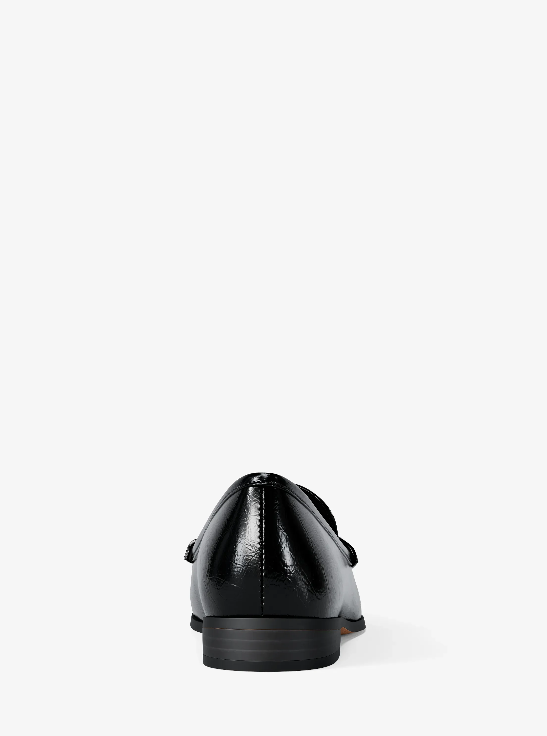 Туфли Michael Kors Kacey Patent Loafer, цвет: Чёрный — фото 4