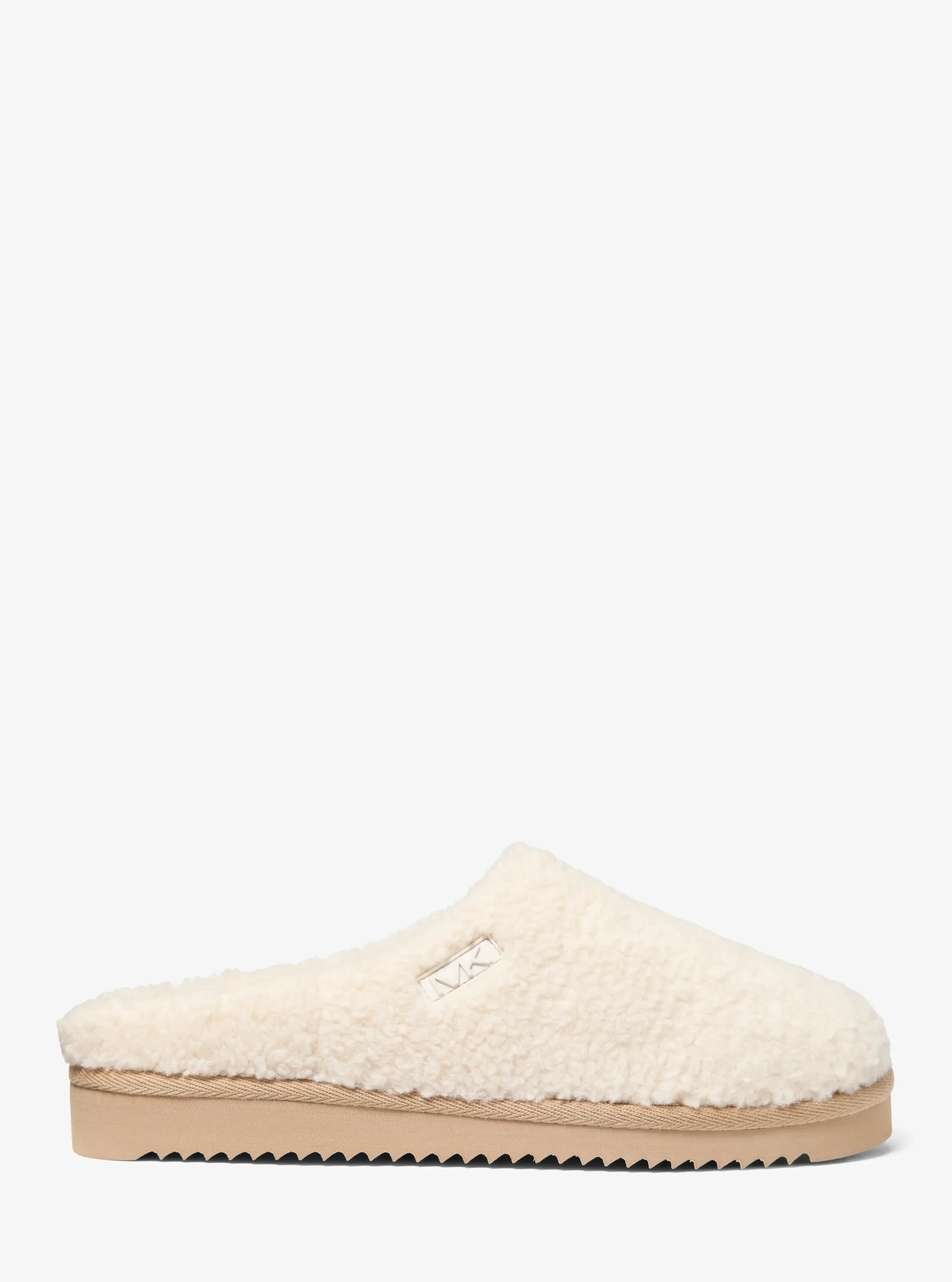 Тапочки Michael Kors Seb Faux Shearling, цвет: Натуральный — фото 2