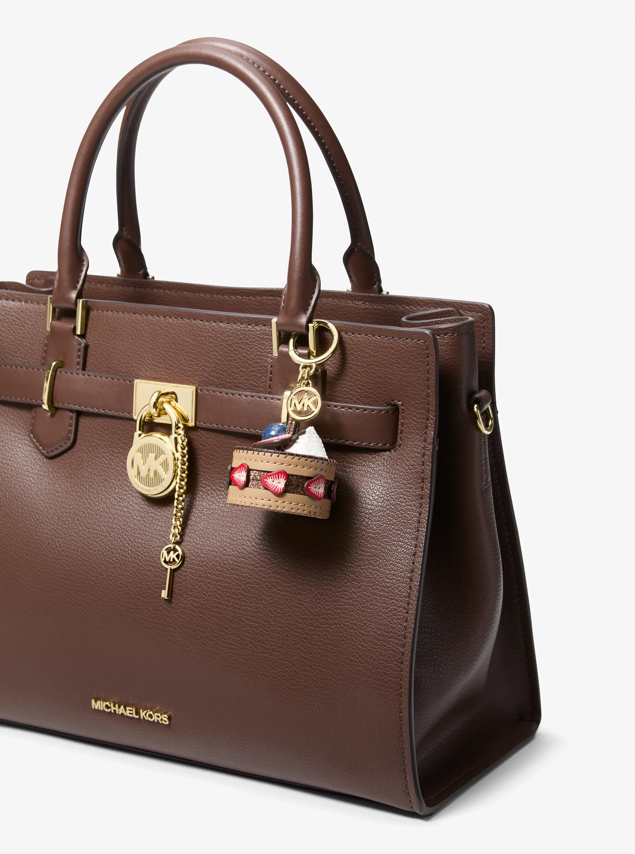 Брелок Michael Kors Cake Bag Charm, цвет: Верблюжий — фото 3