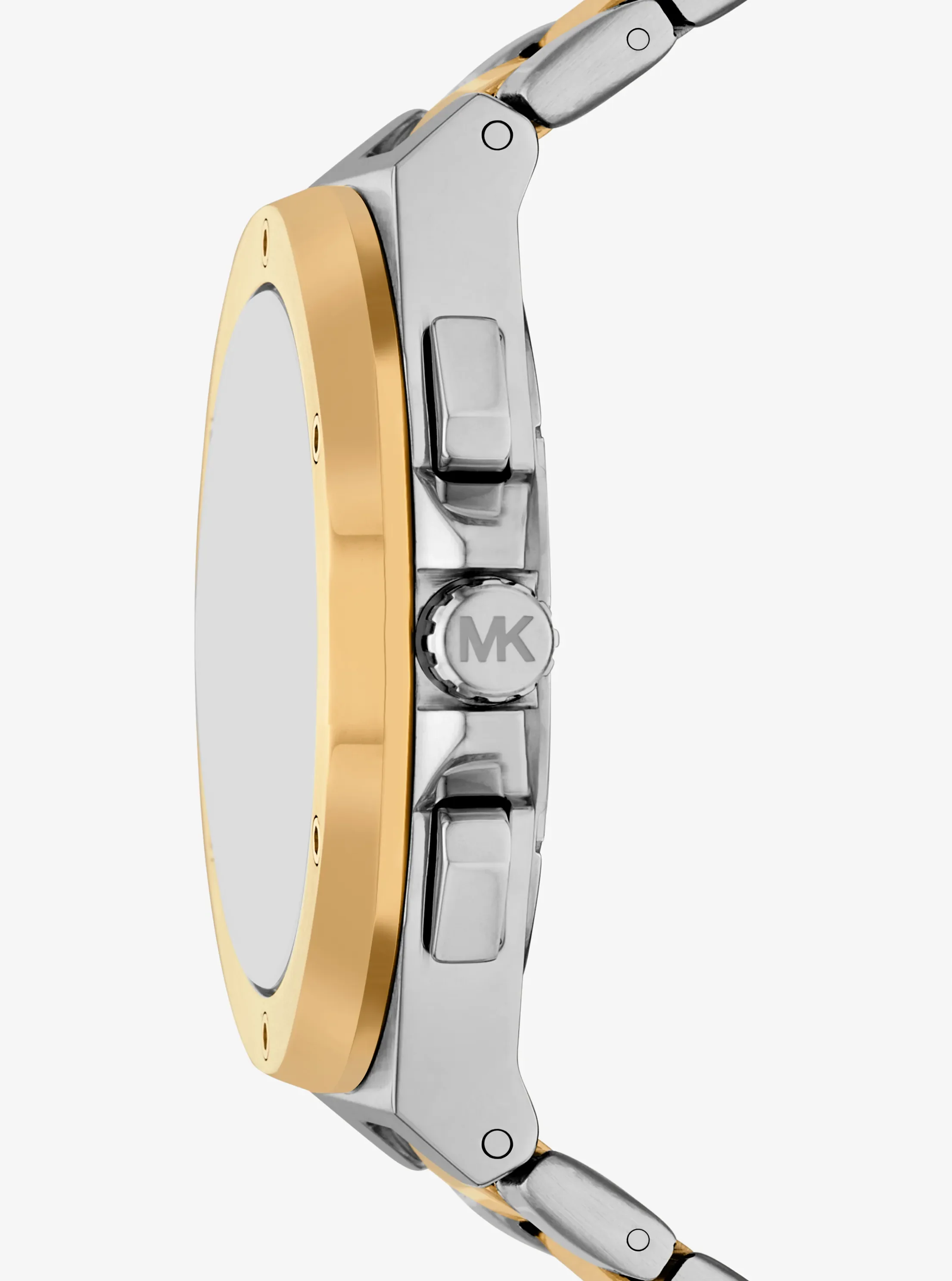 Часы Michael Kors Oversized Lennox Two-Tone Watch, цвет: Двухцветный — фото 2