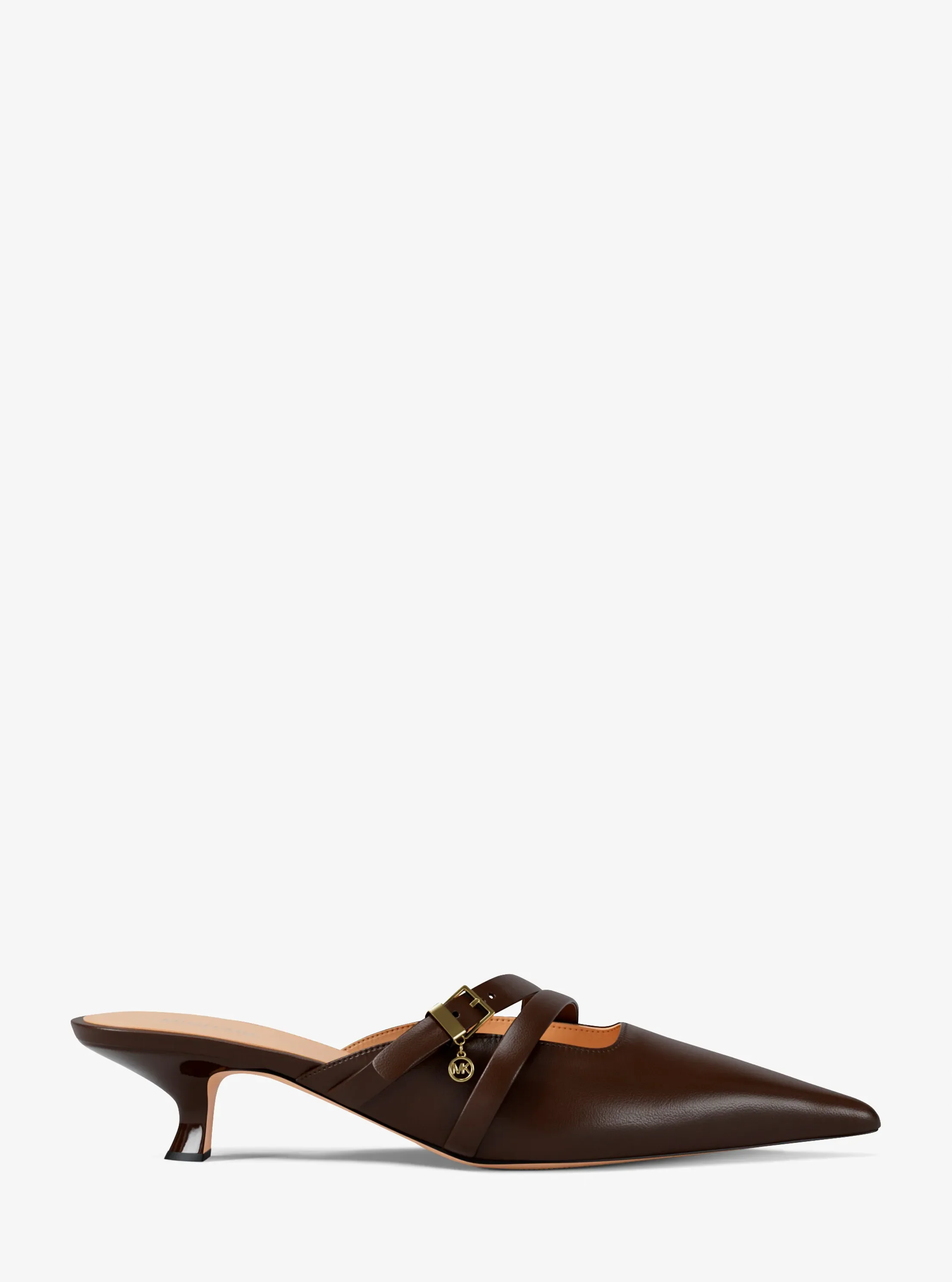 Сабо Michael Kors Yvette Kitten Mule, цвет: Nutmeg — фото 2