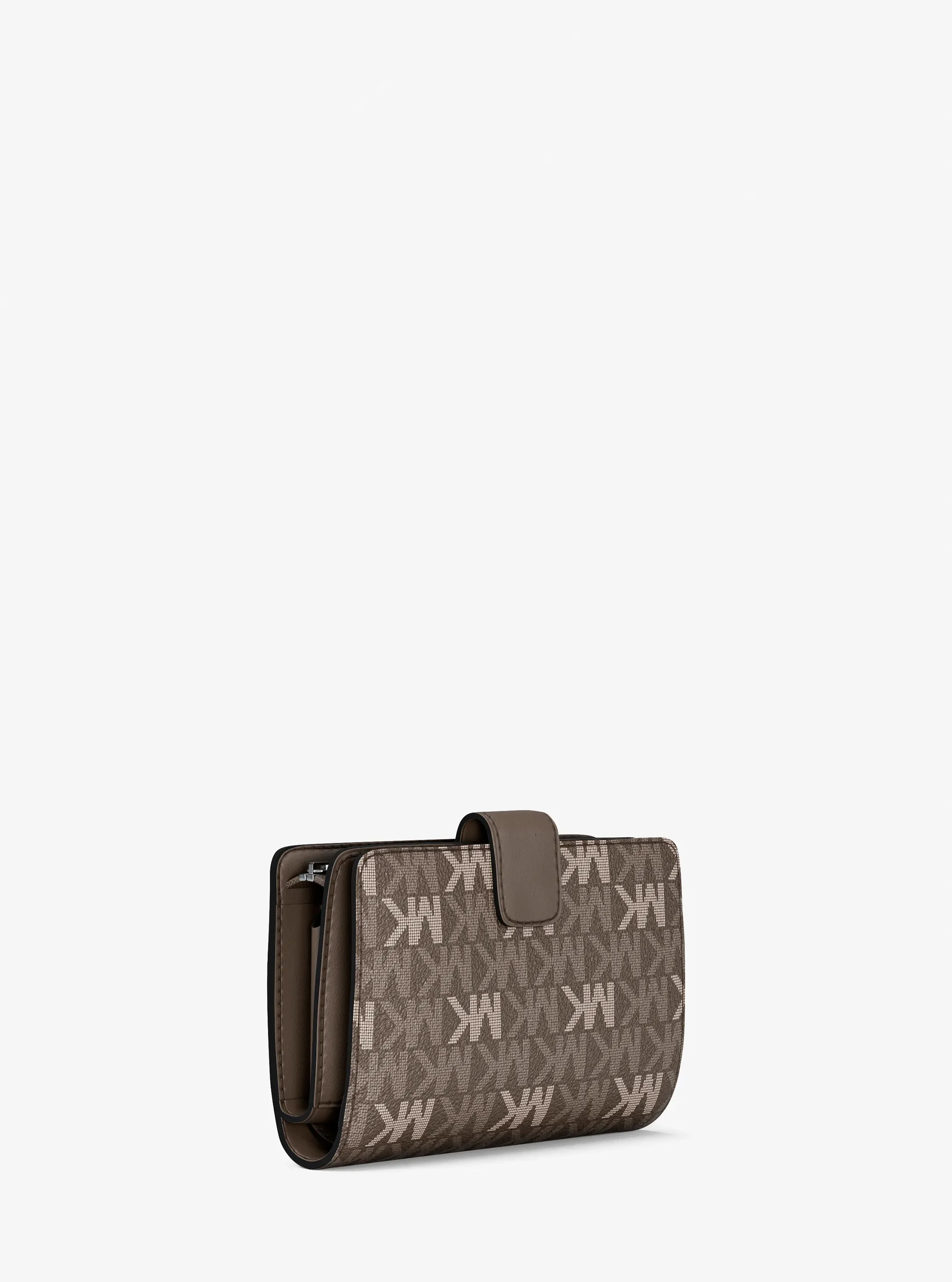 Кошельки Michael Kors Jet Set Travel Medium Signature Logo Billfold Wallet — фото 3
