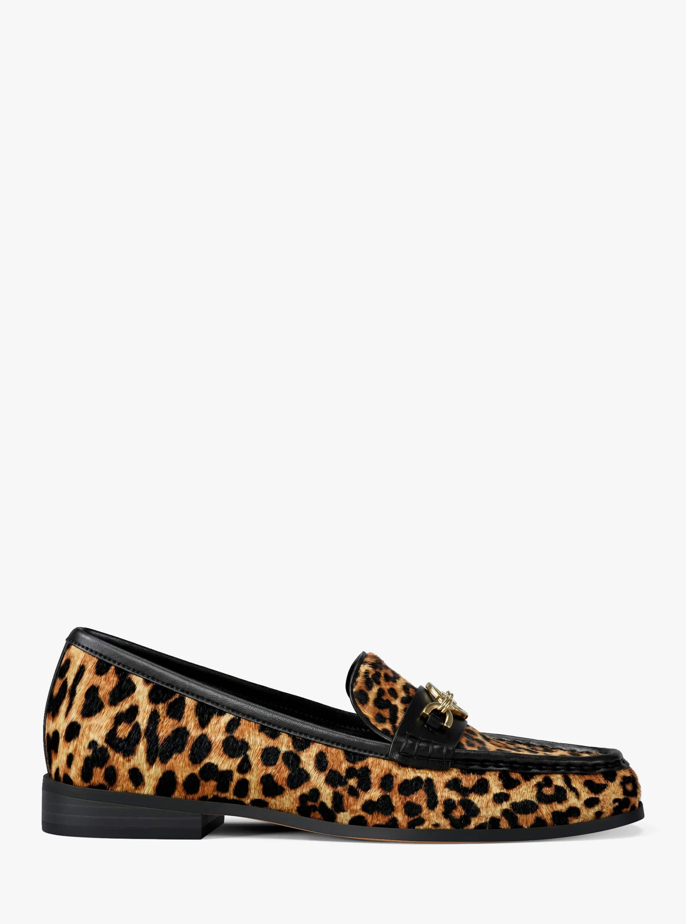 Туфли Michael Kors Kacey Leopard Print Calf Hair Loafer, цвет: Верблюжий — фото 2