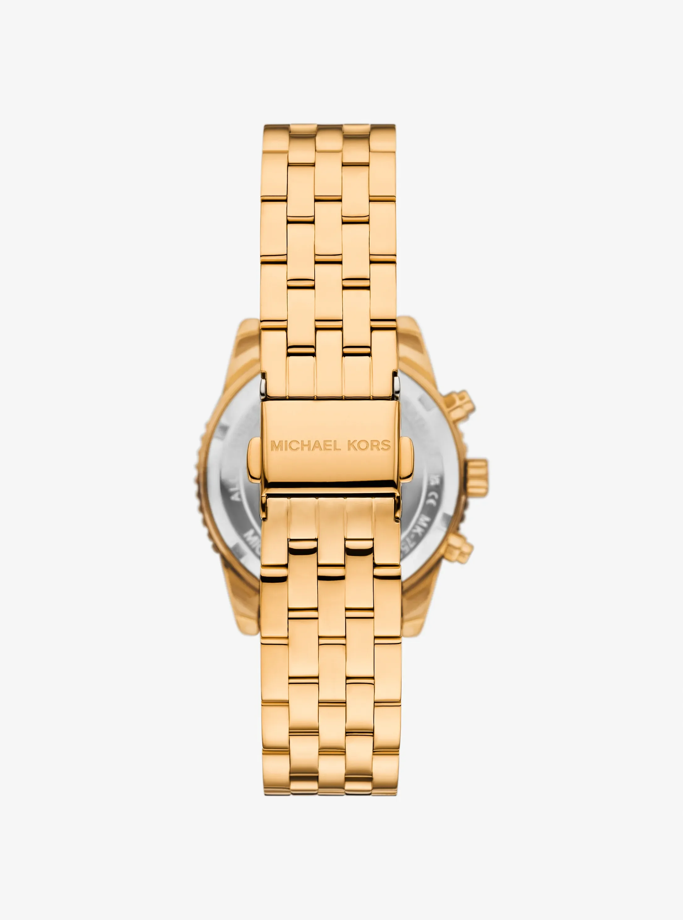 Женские часы Michael Kors Mini Bryant Pavé Gold-Tone Watch, цвет: Золотой — фото 3