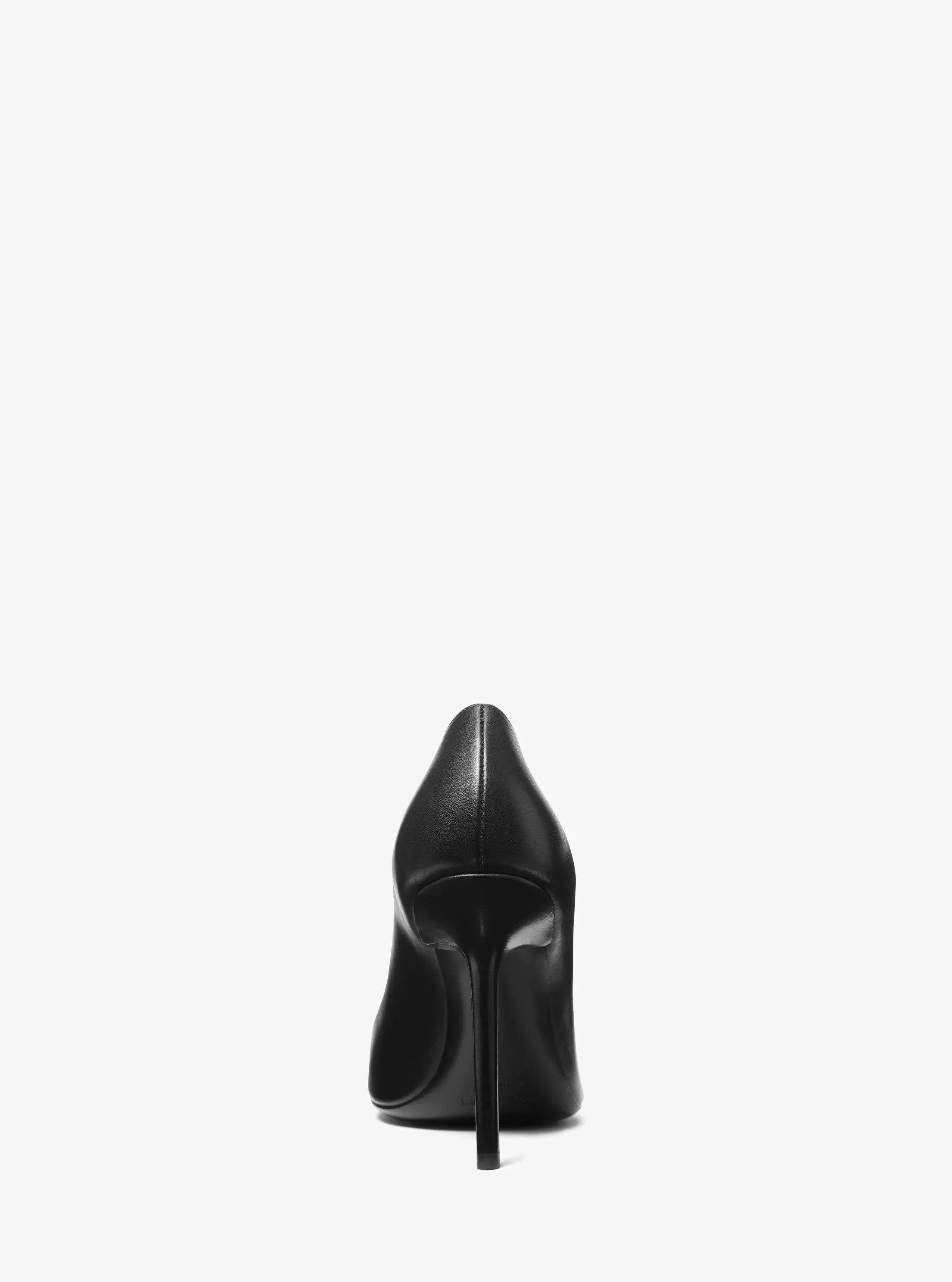 Женские туфли Michael Kors Winona Leather Pump, цвет: Чёрный — фото 3