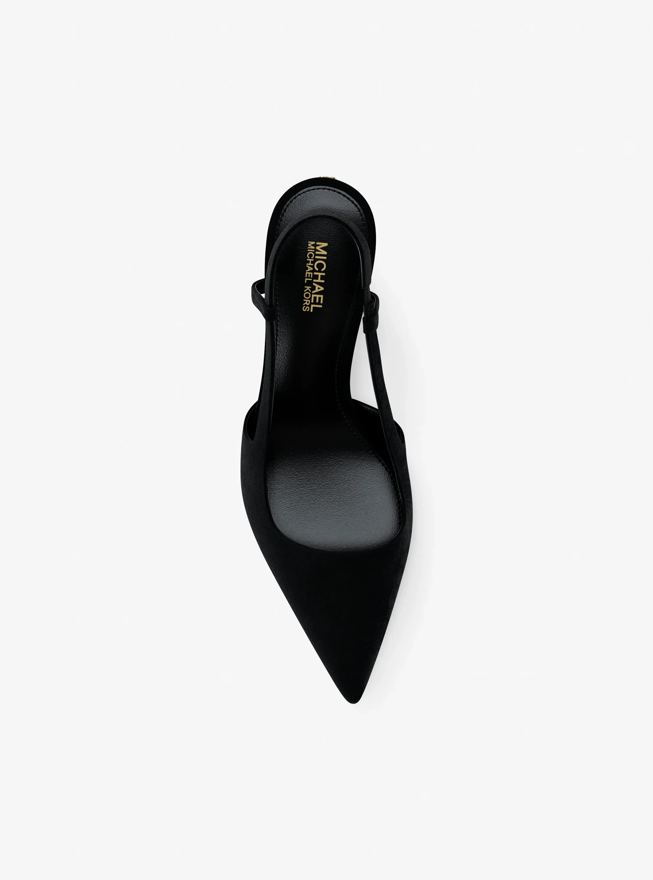 Туфли Michael Kors Alora Suede Slingback Pump — фото 5