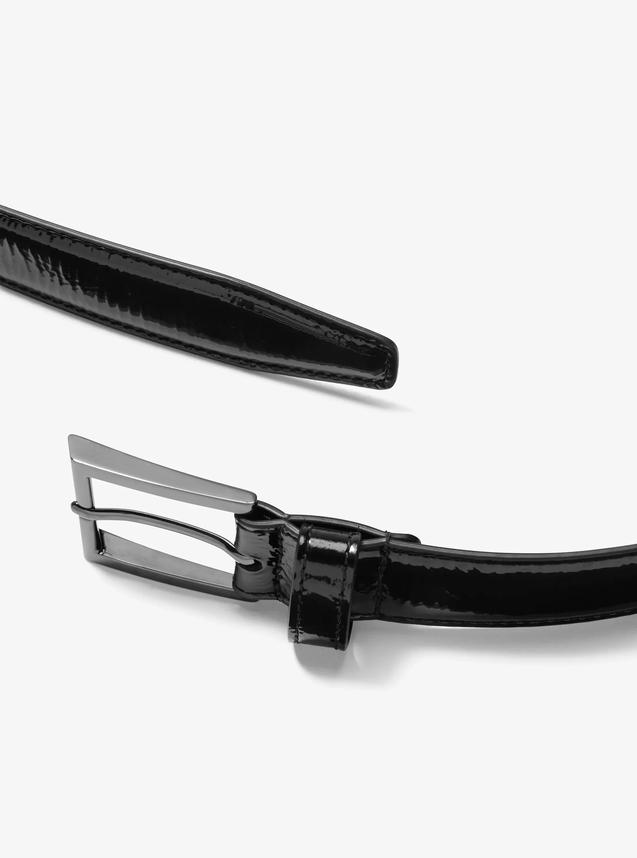 Женские ремни Michael Kors Catarina Patent Leather Trouser Belt — фото 2