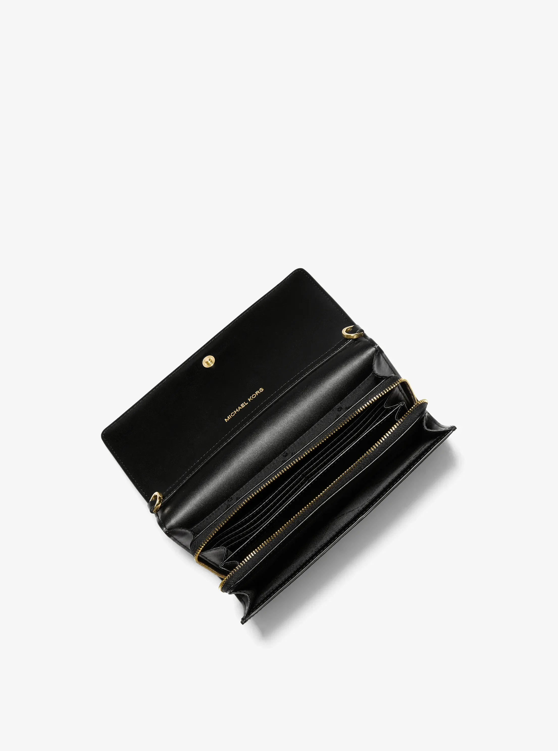 Сумки Michael Kors Jet Set Large Leather Crossbody — фото 2