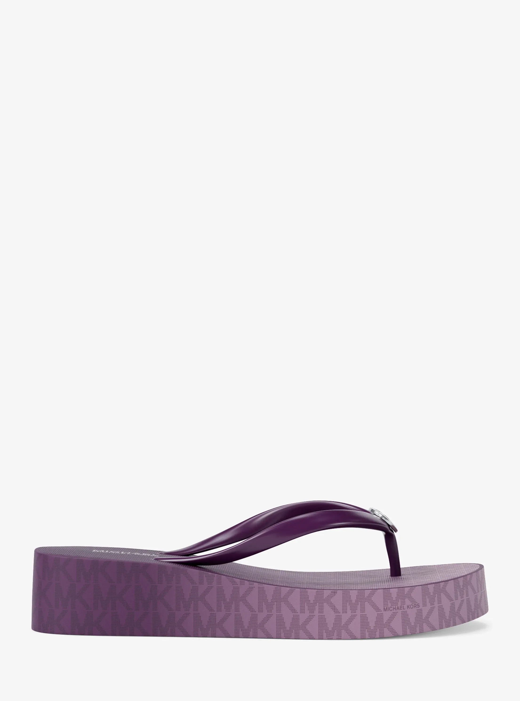 Сандалии Michael Kors Bedford Ombré Signature Logo Flip Flops — фото 2