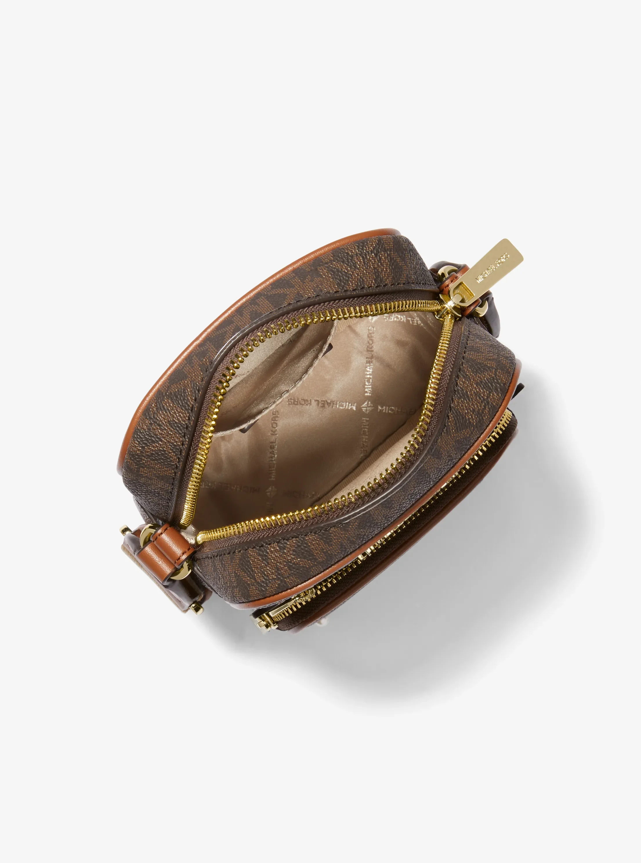 Michael Kors Jet Set Medium Signature Logo Crossbody Bag — фото 2