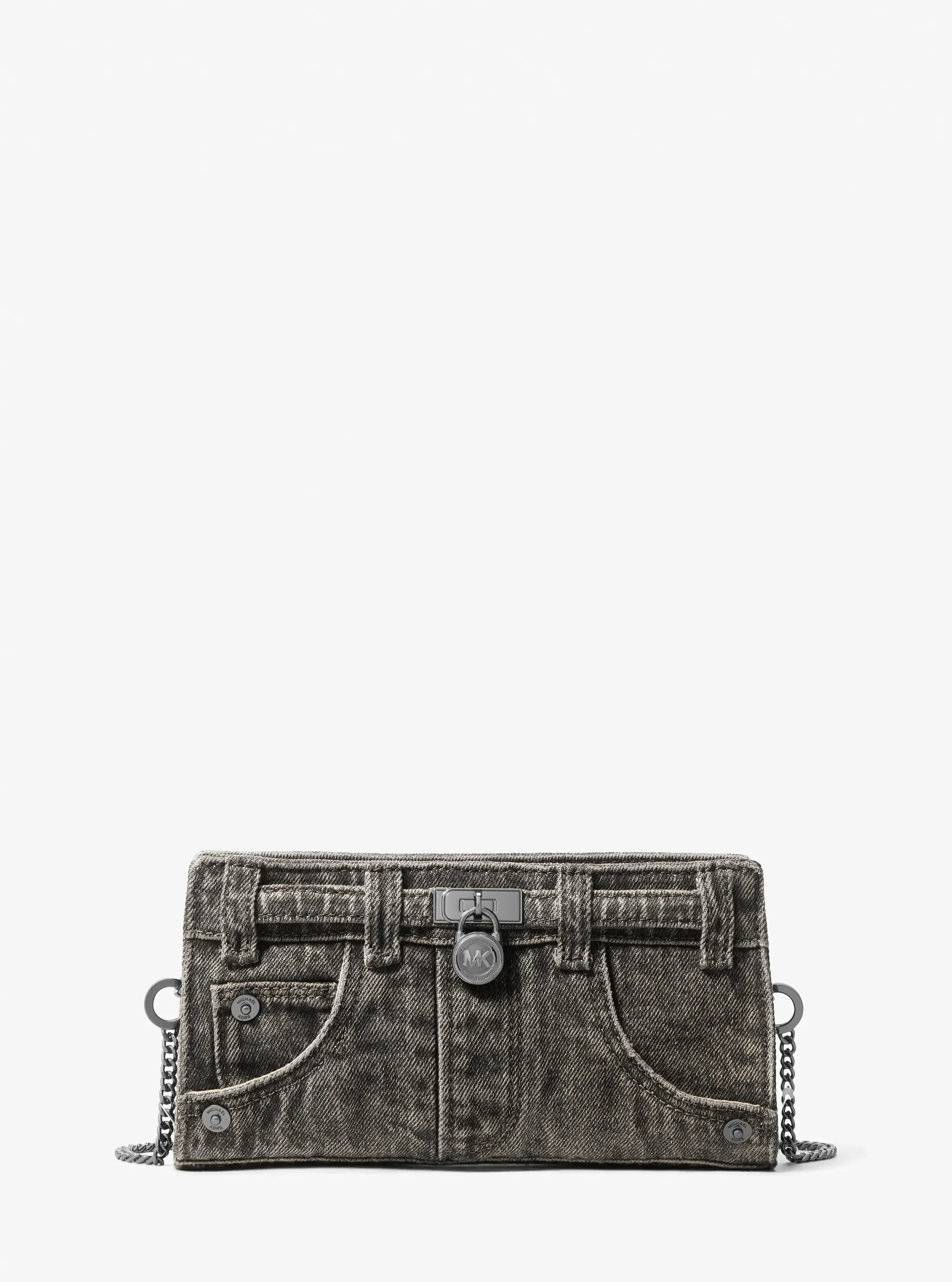 Женские сумки Michael Kors Hamilton Moderne Extra-Small Washed Denim Convertible Crossbody