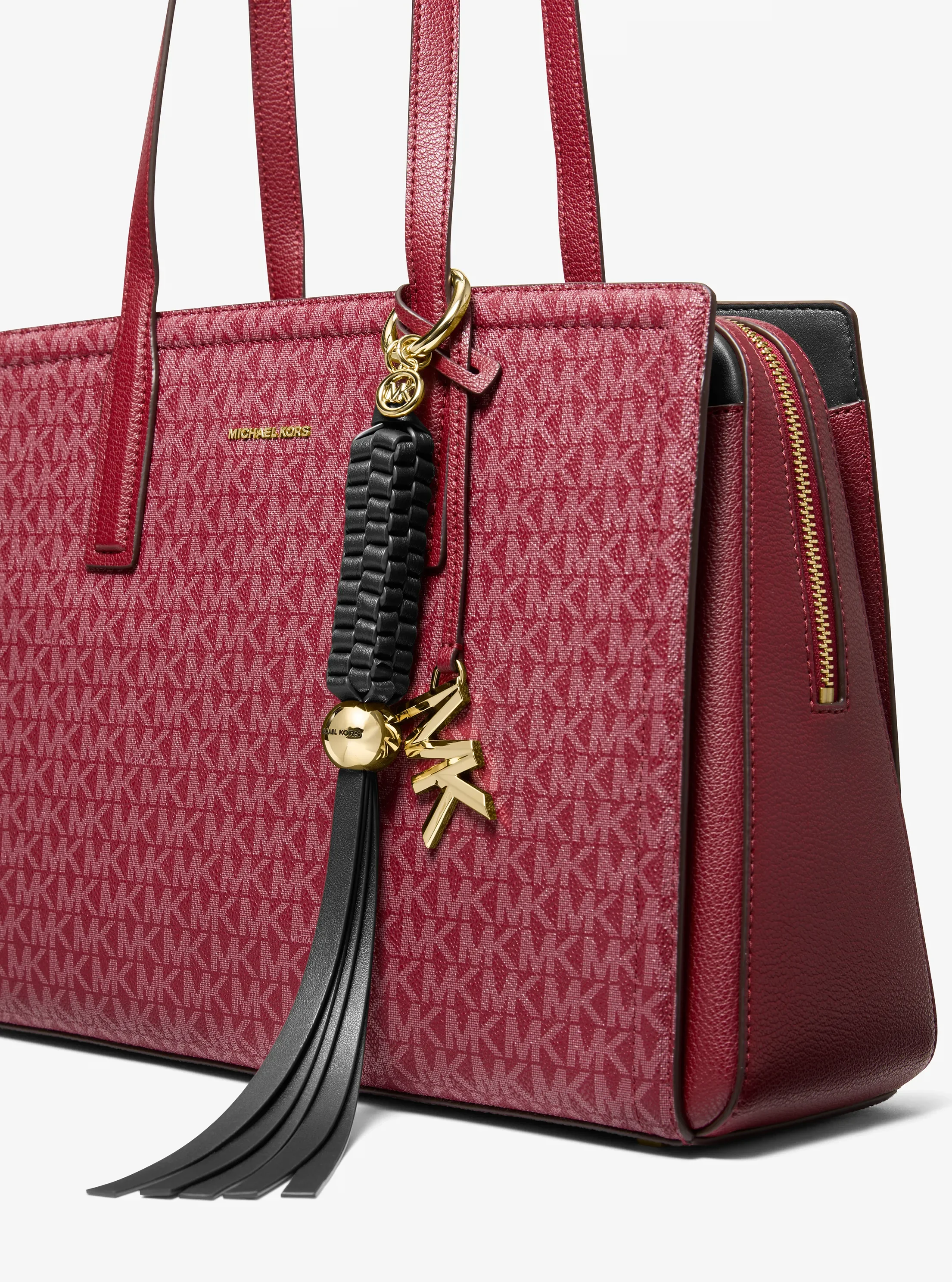 Женские топы Michael Kors Woven Tassel Charm — фото 3