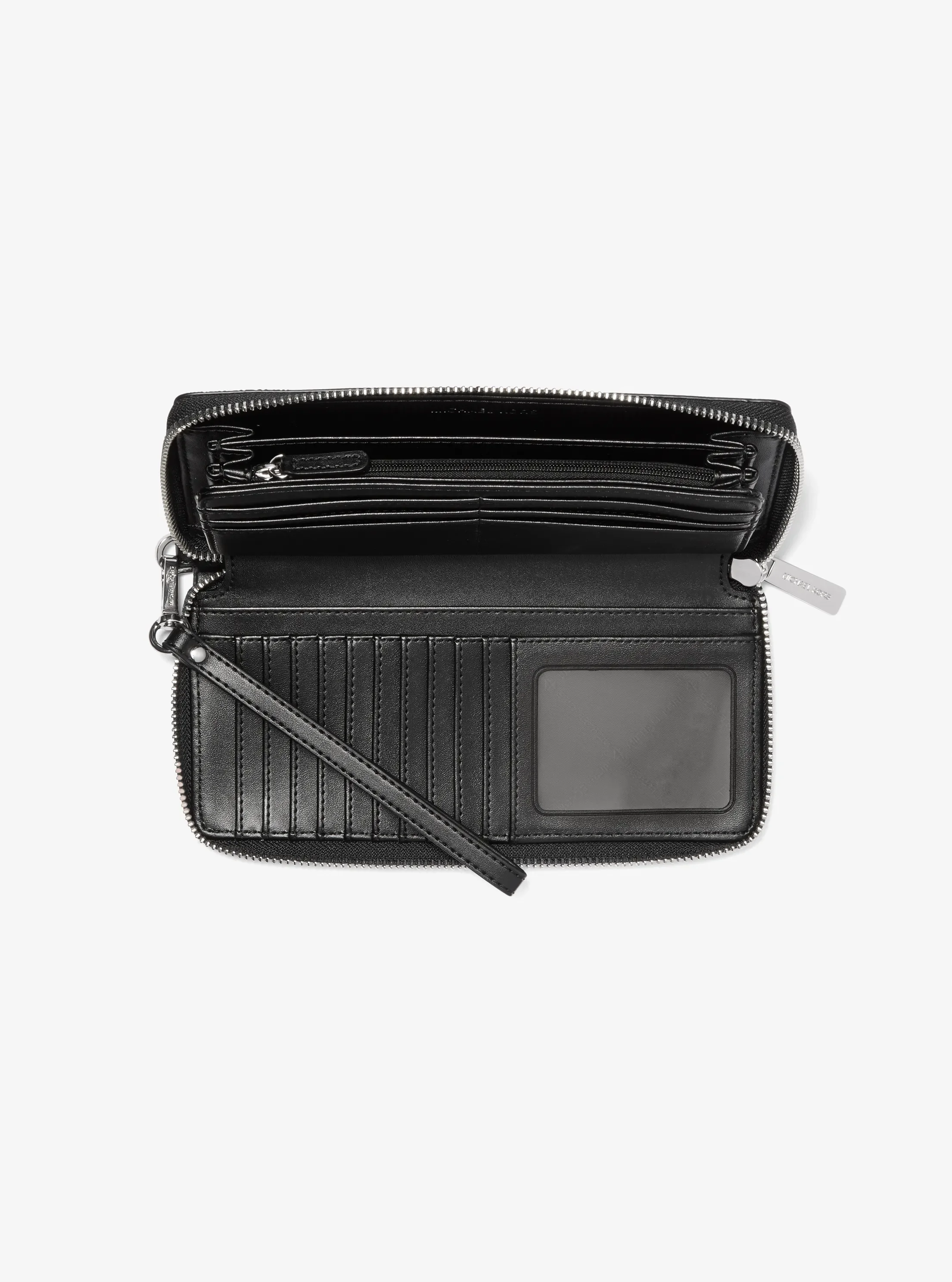 Кошельки Michael Kors Jet Set Travel Large Signature Logo Continental Wallet — фото 2