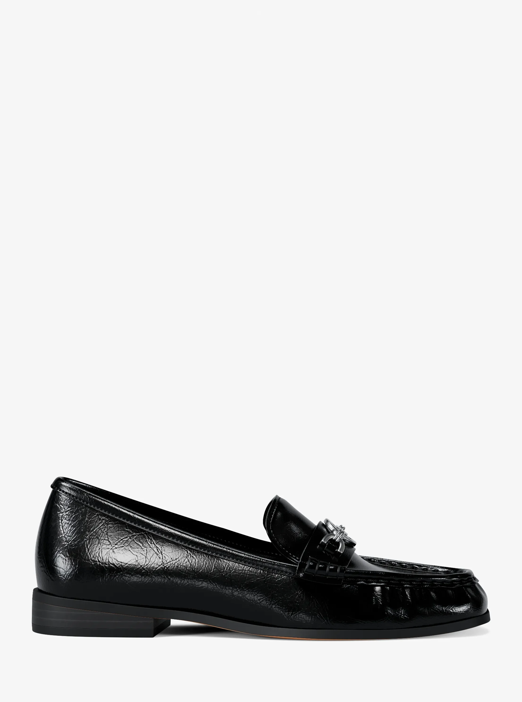 Туфли Michael Kors Kacey Patent Loafer, цвет: Чёрный — фото 2