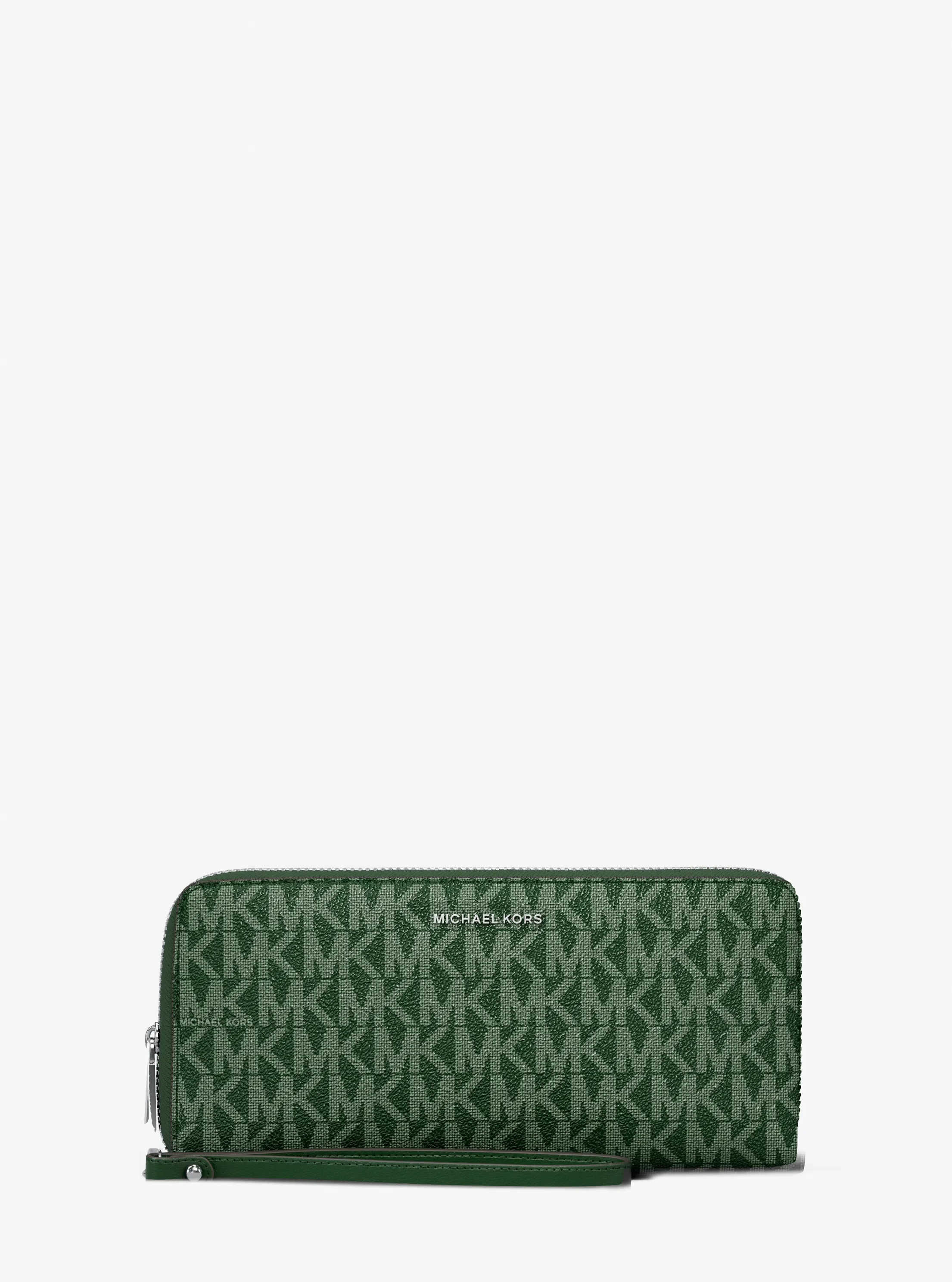 Кошелёк Michael Kors Large Logo Continental Wallet, цвет: Мох