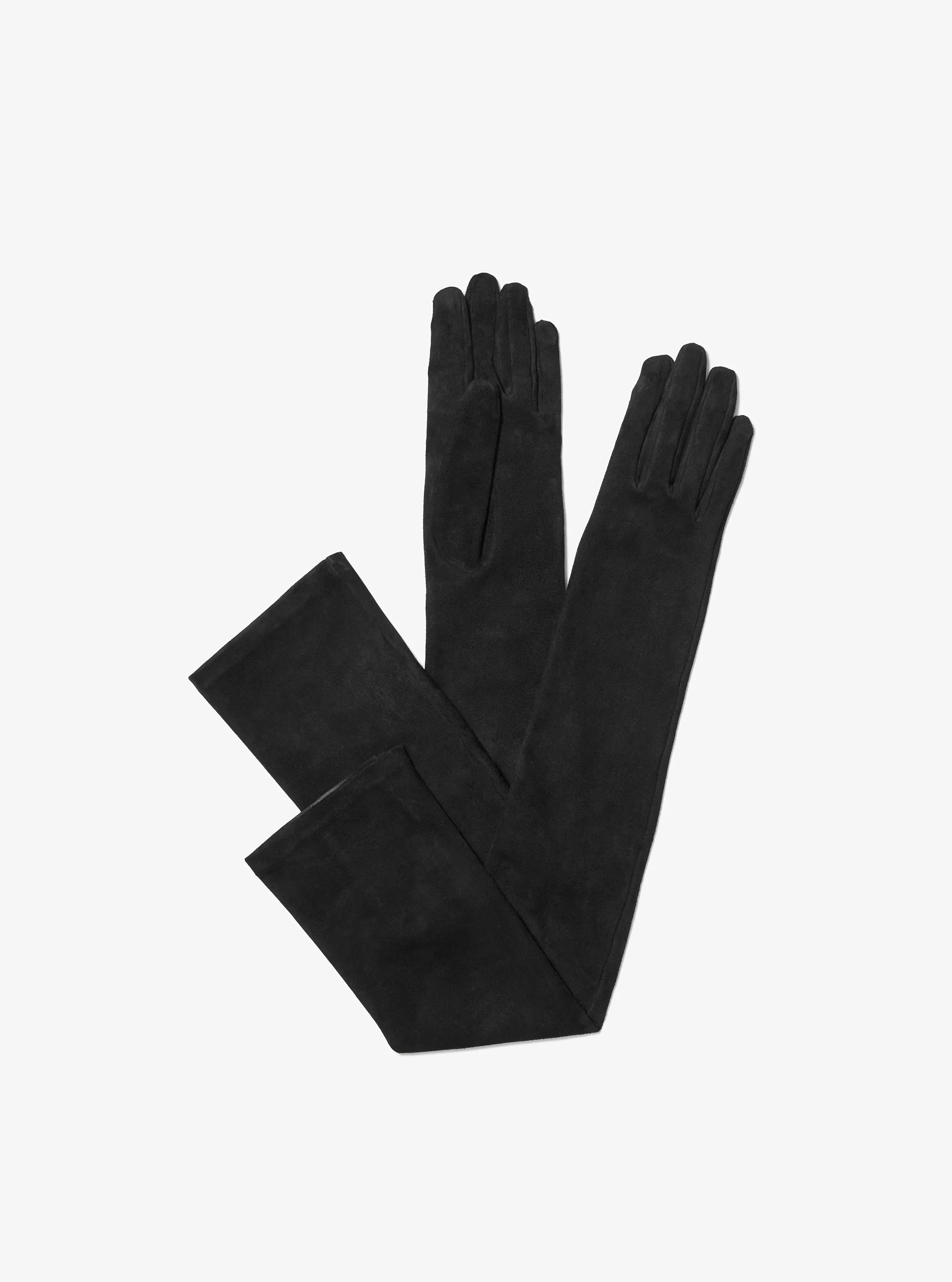 Женские перчатки Michael Kors Suede Opera Gloves