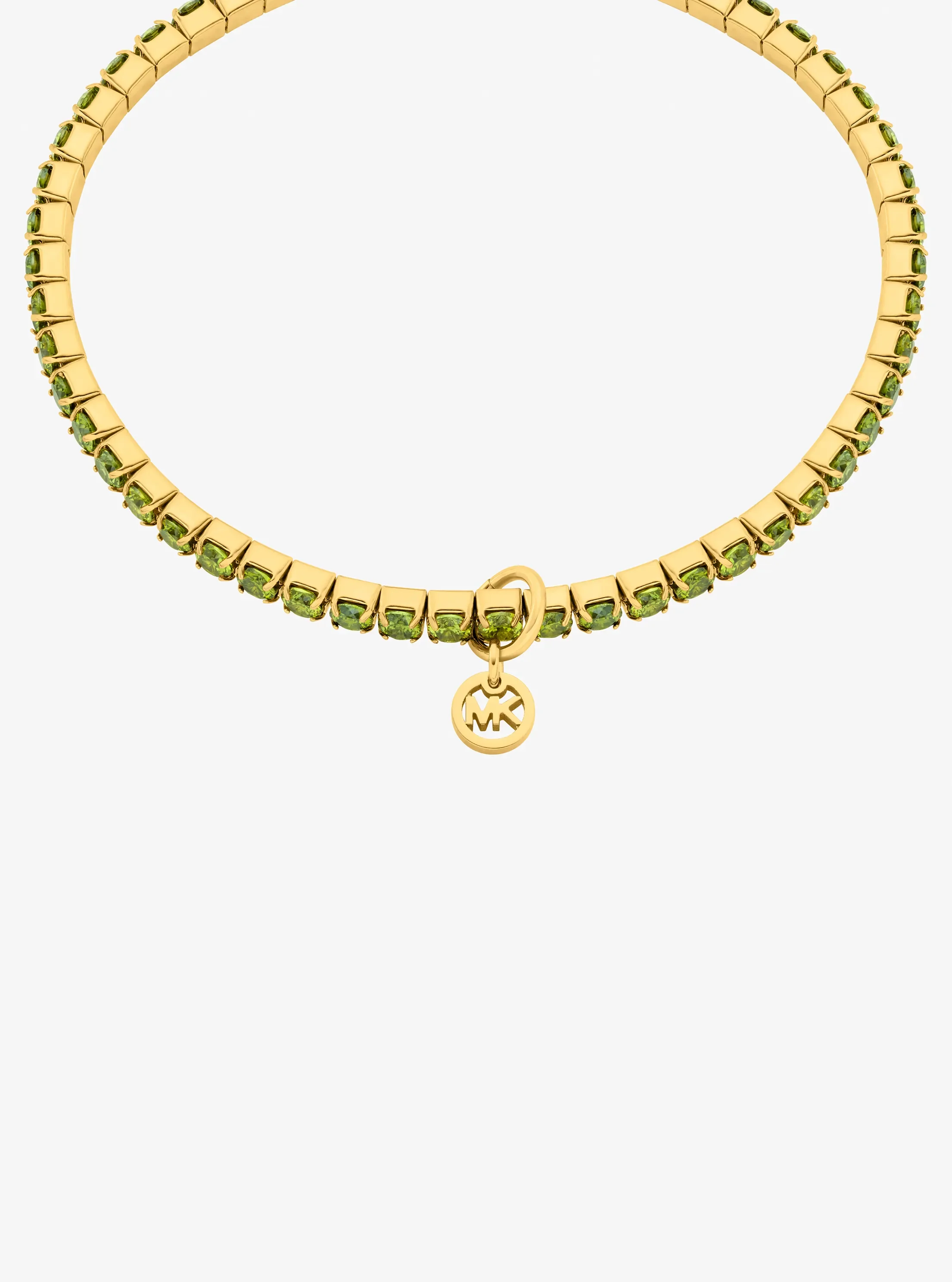 Женский браслет Michael Kors Stretch Tennis, цвет: Peridot — фото 2