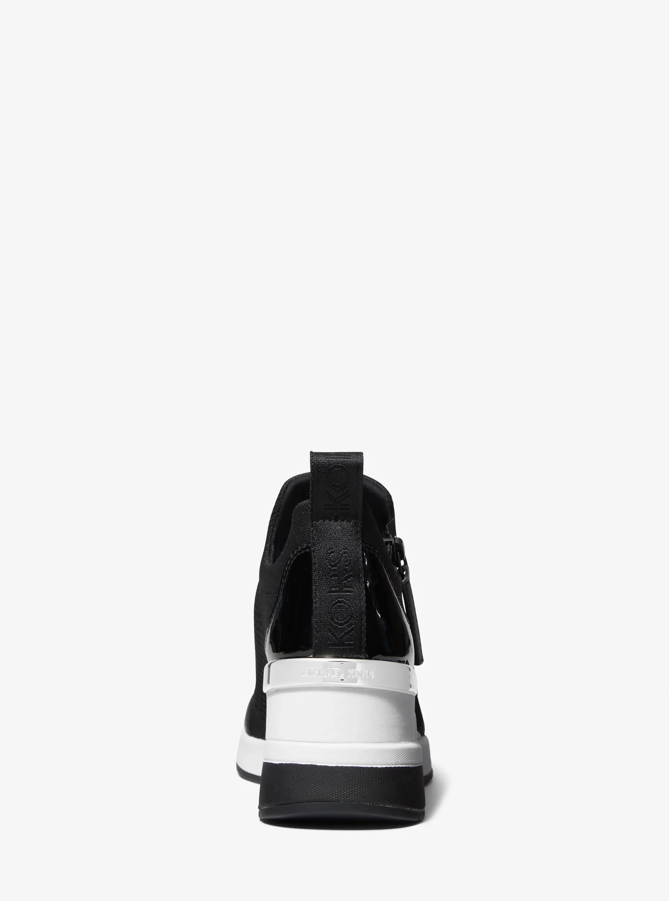 Женские кроссовки Michael Kors Willis Stretch Knit Trainer, цвет: Чёрный — фото 3
