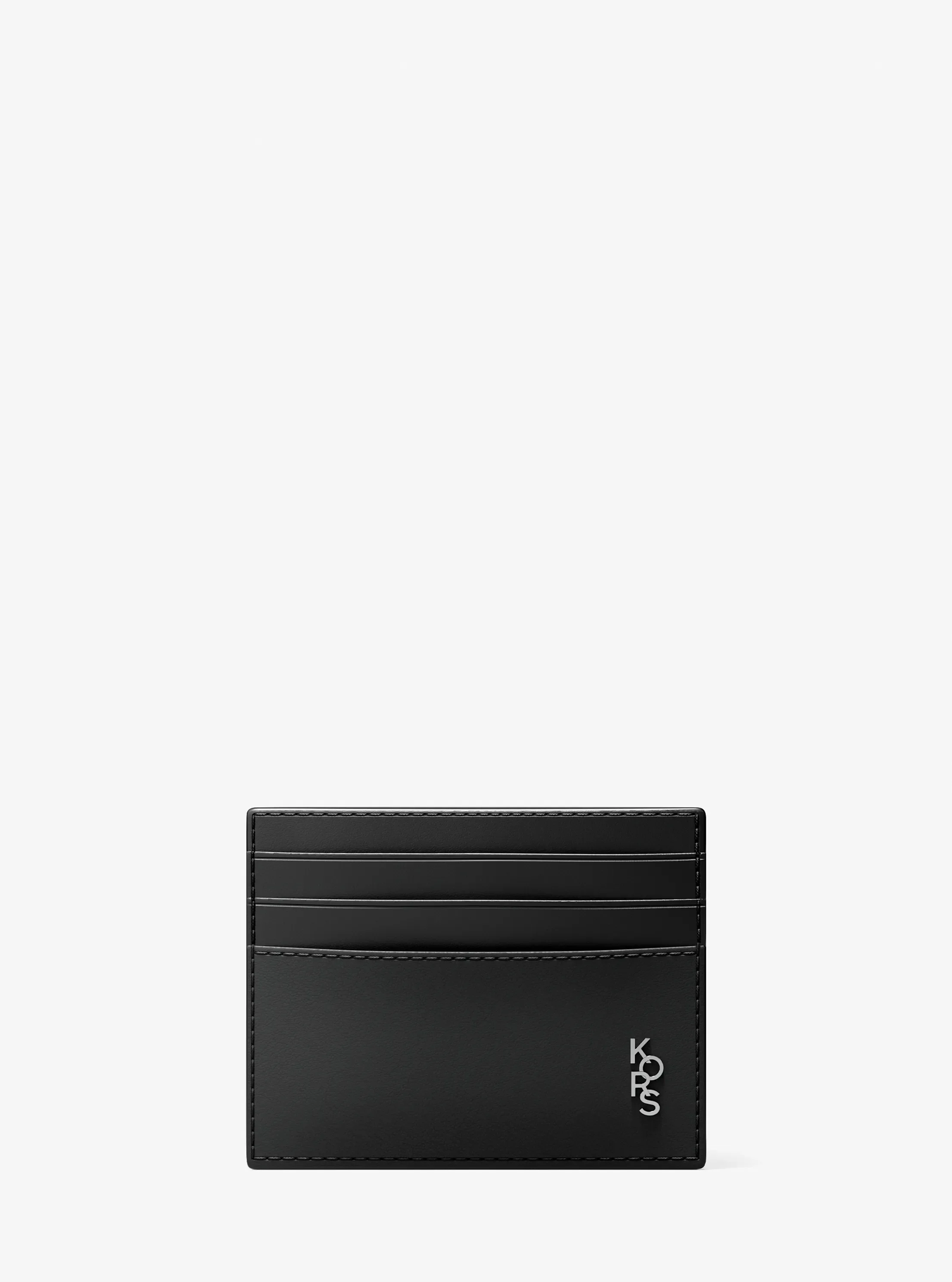 Кошелёк Michael Kors Kole Card Case, цвет: Чёрный