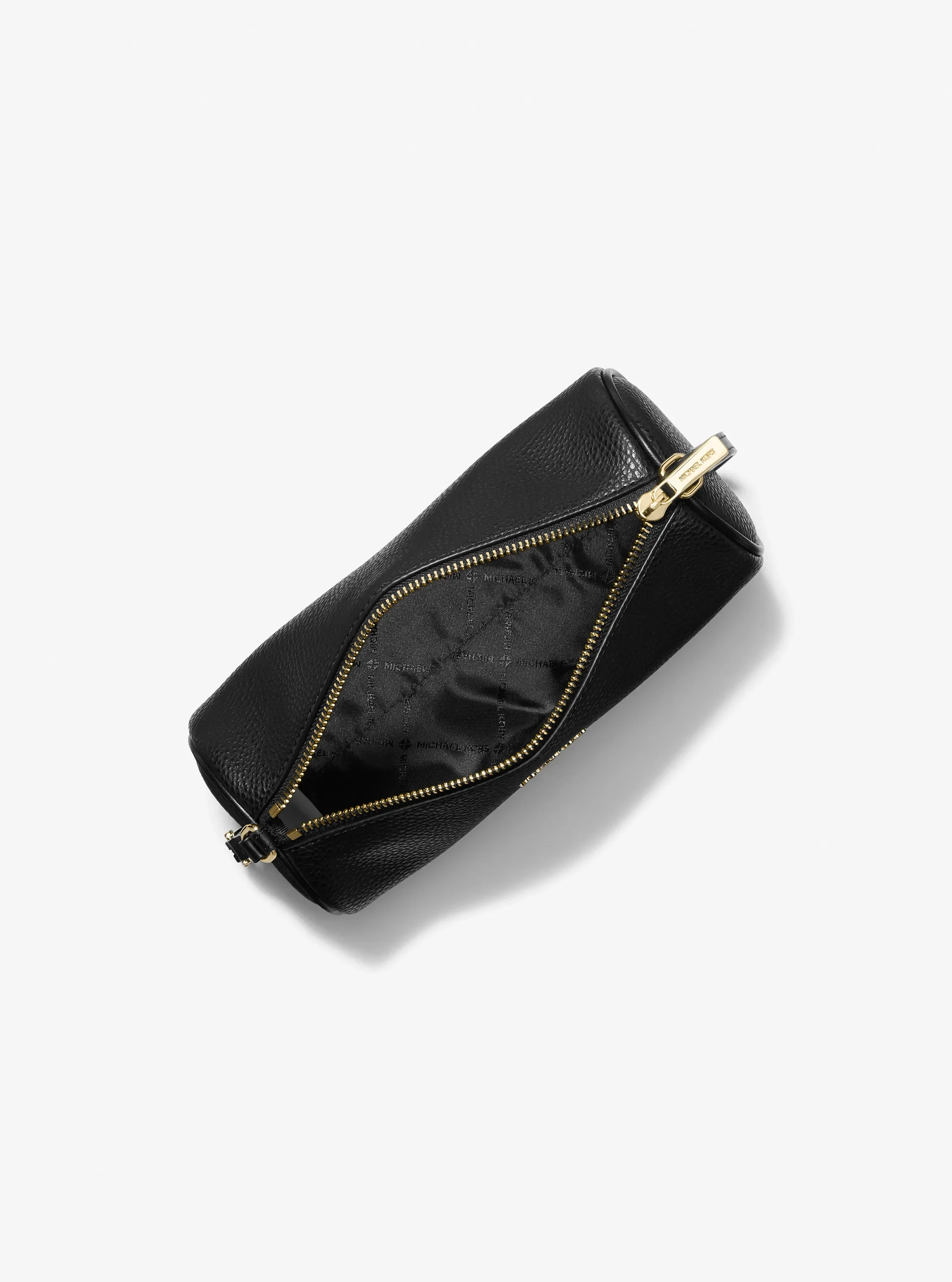 Сумка Michael Kors Ashton Small Barrel Pochette, цвет: Чёрный — фото 2