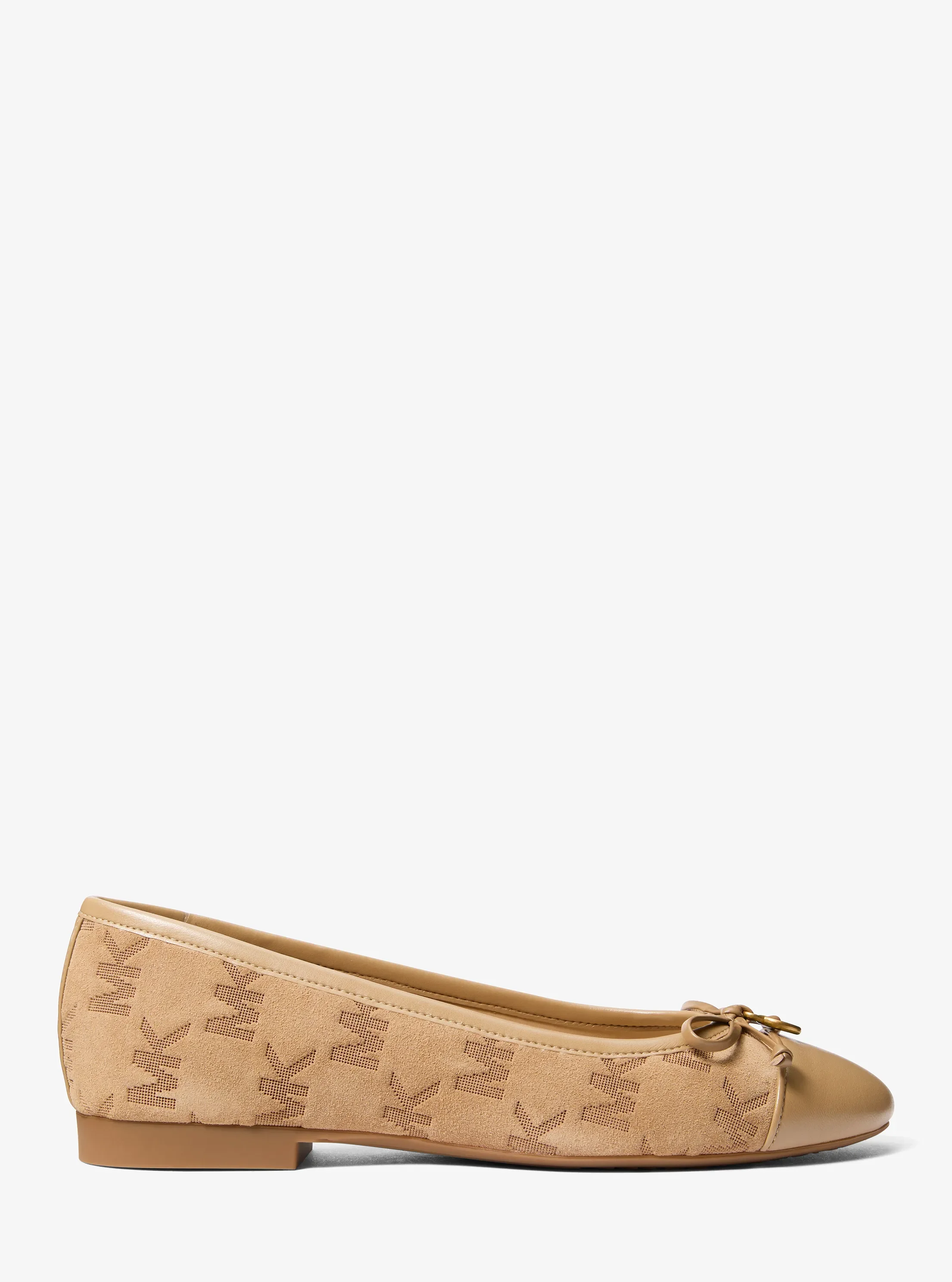 Женская обувь Michael Kors Piper Flex Logo Stitched Suede, цвет: Хаки — фото 2