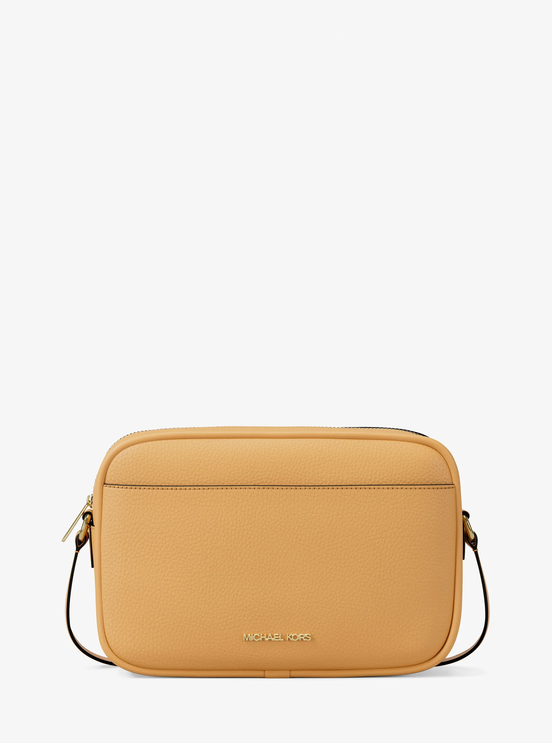 Сумки Michael Kors Jet Set Large Pebbled Leather Camera Crossbody