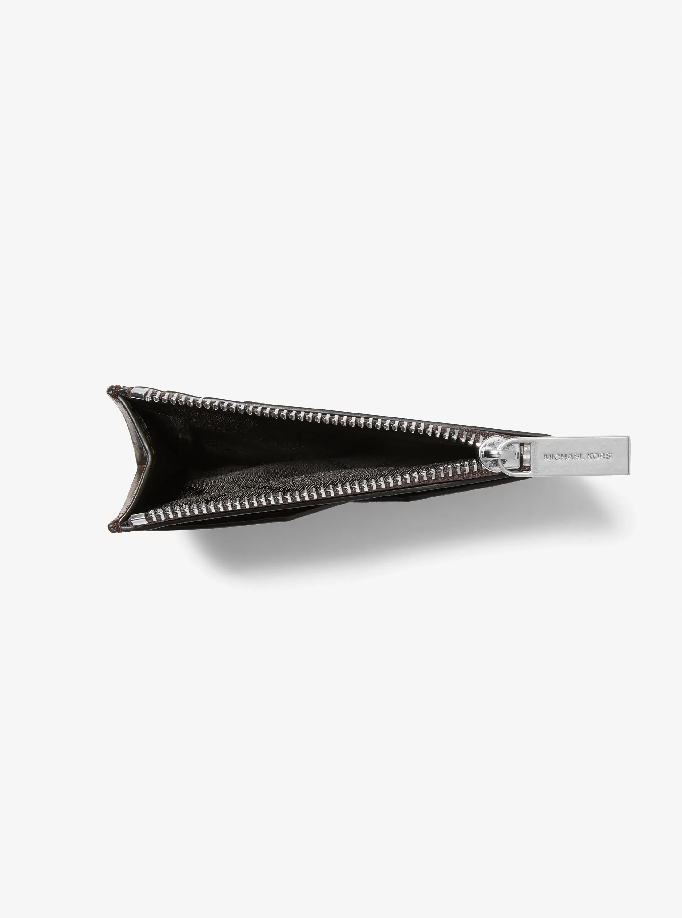 Мужские кошельки Michael Kors Hudson Burnished Leather Card Case — фото 2