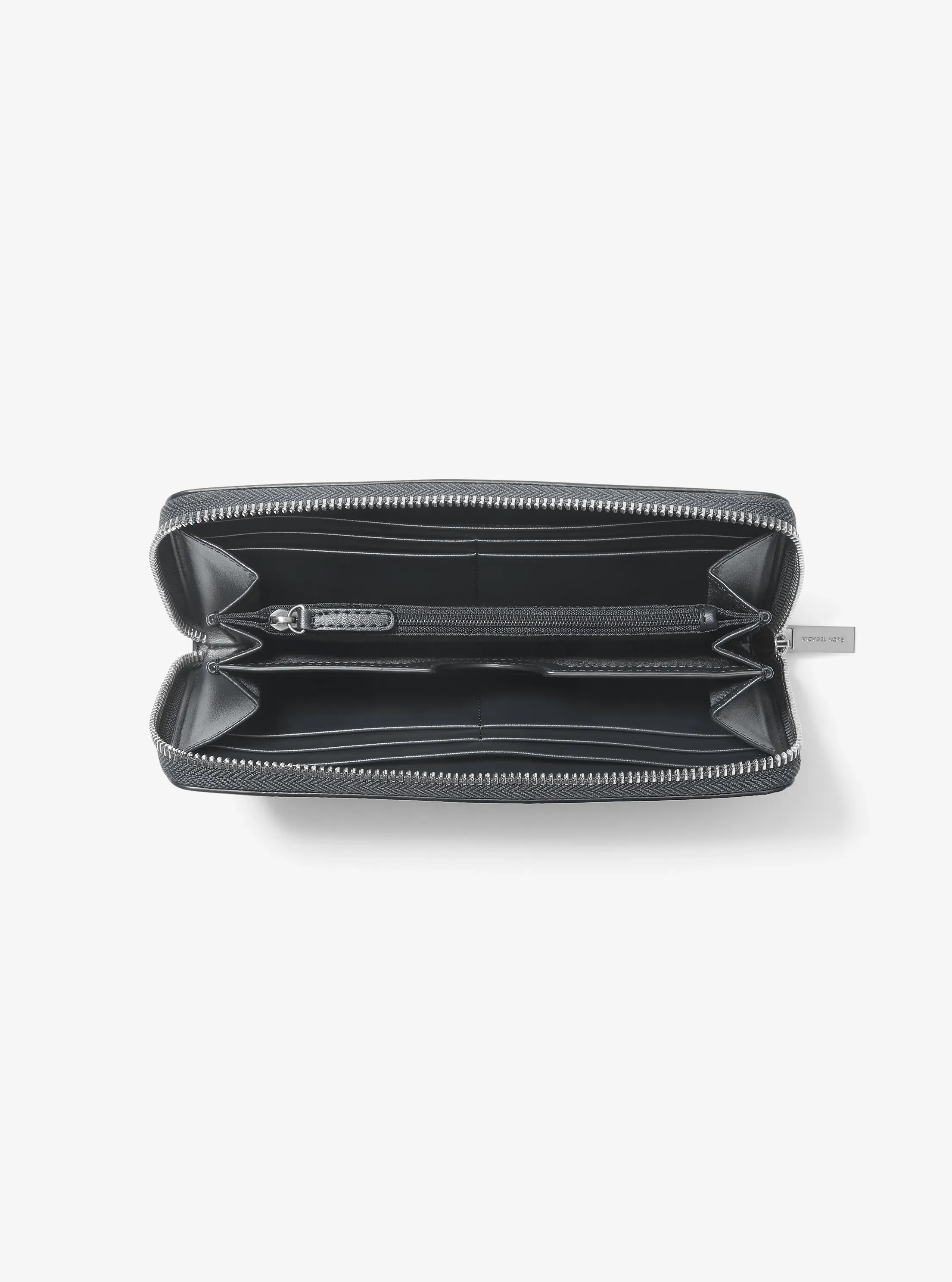 Кошелёк Michael Kors Cooper Logo Zip-Around Wallet, цвет: Admrl/Plblue — фото 2
